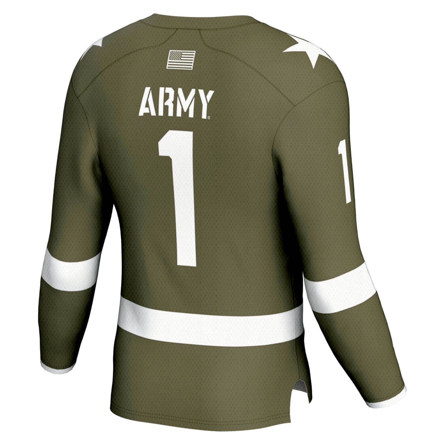 Youth GameDay Greats 1 Army Black Knights Ice Hockey Fashion Jersey - view number 2