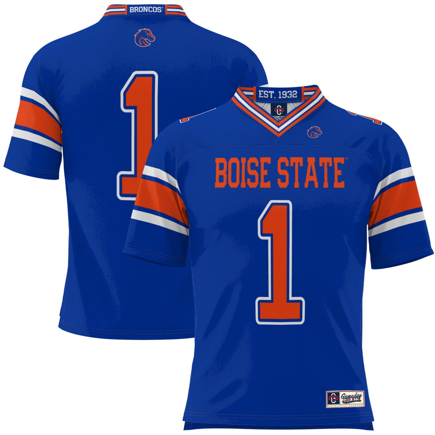 Youth GameDay Greats 1 Boise State Broncos Football Jersey - view number 1