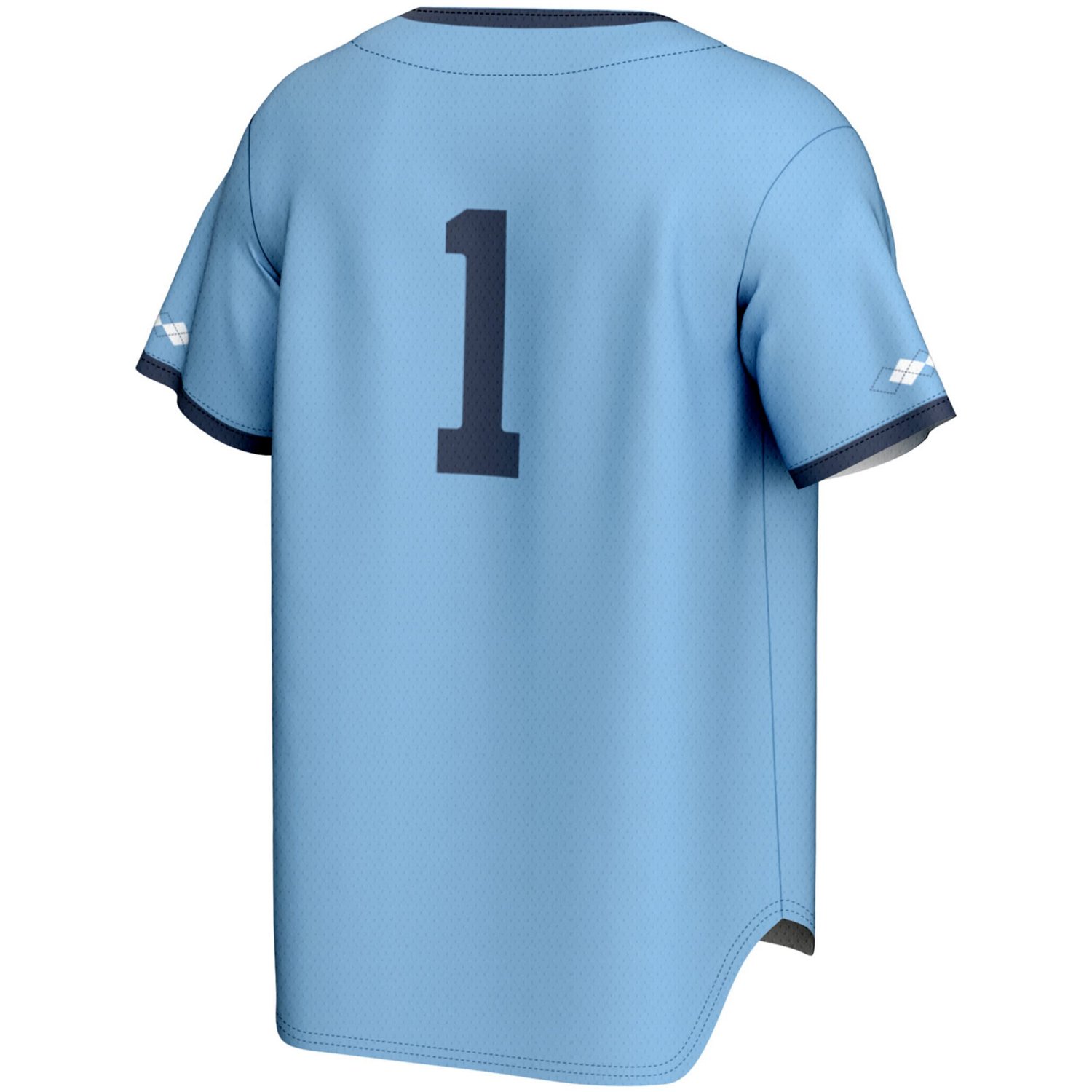 Youth GameDay Greats 1 Carolina North Carolina Tar Heels Lightweight Baseball Jersey - view number 3