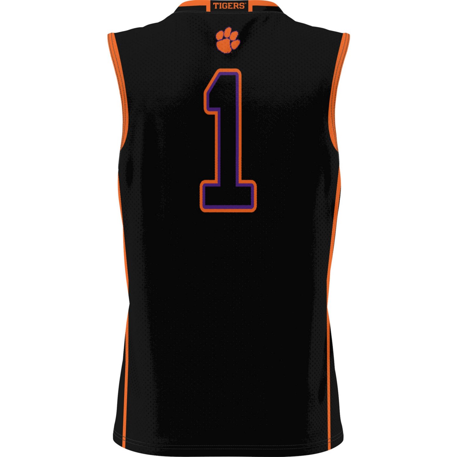 Youth GameDay Greats 1 Clemson Tigers Lightweight Basketball Jersey - view number 3