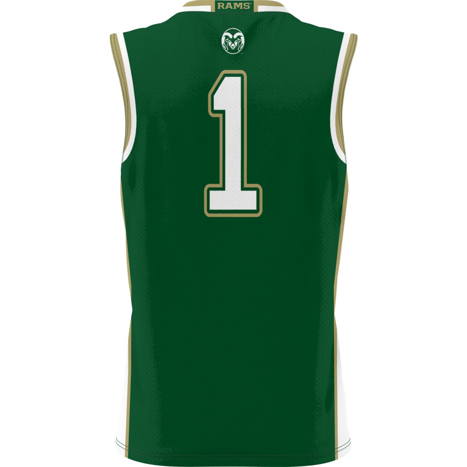 Youth GameDay Greats 1 Colorado State Rams Lightweight Basketball Jersey - view number 3