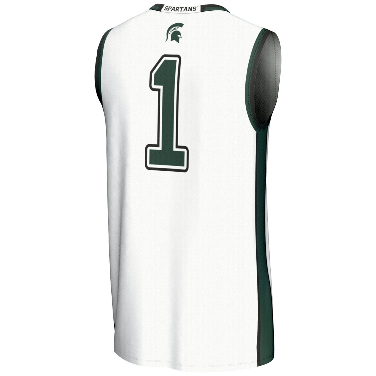 Youth GameDay Greats 1 Michigan State Spartans Lightweight Basketball Jersey - view number 3