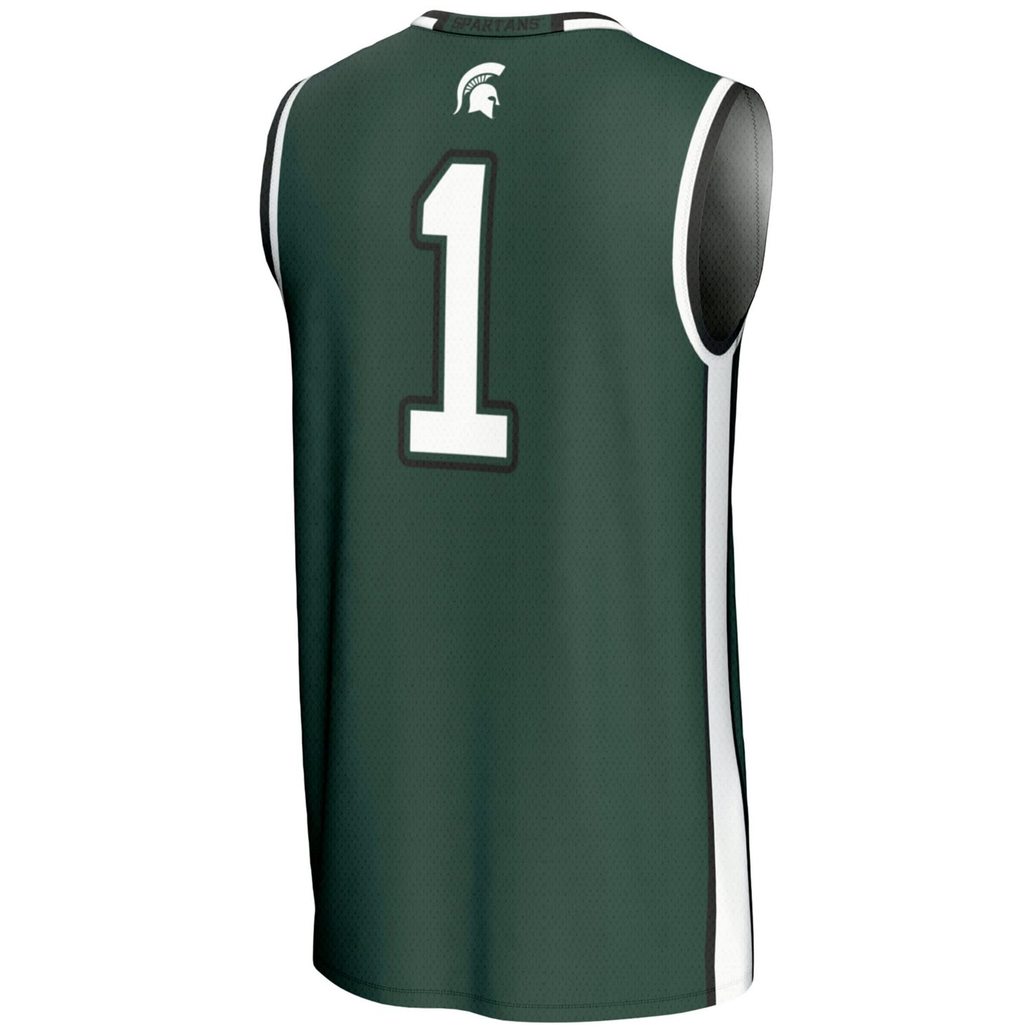 Youth GameDay Greats 1 Michigan State Spartans Lightweight Basketball Jersey                                                     - view number 3