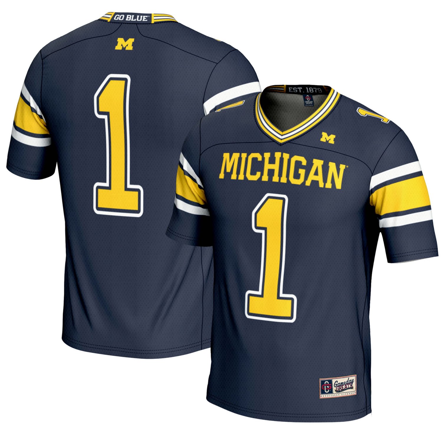 Youth GameDay Greats 1 Michigan Wolverines Football Jersey