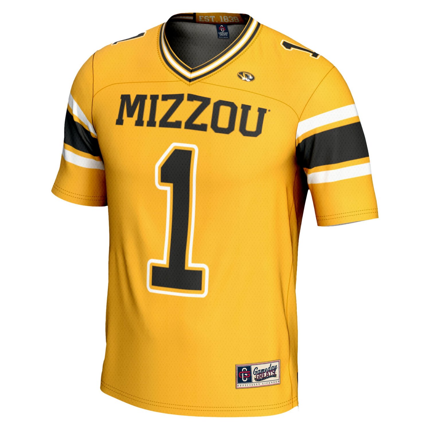 Youth GameDay Greats 1 Missouri Tigers Football Jersey - view number 2