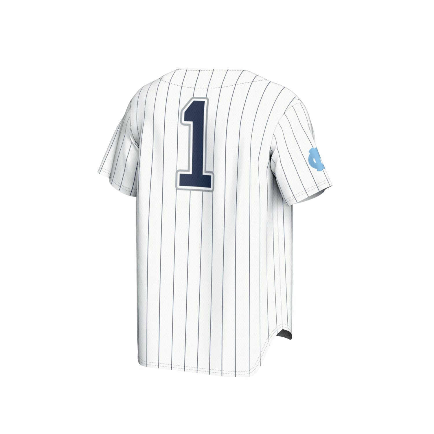 Youth GameDay Greats 1 North Carolina Tar Heels Lightweight Baseball Fashion Jersey - view number 3