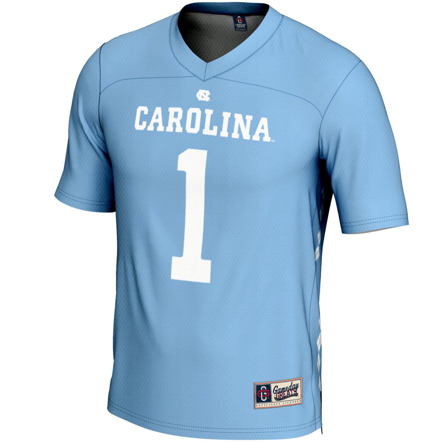 Youth GameDay Greats 1 North Carolina Tar Heels Lightweight Men's Lacrosse Jersey