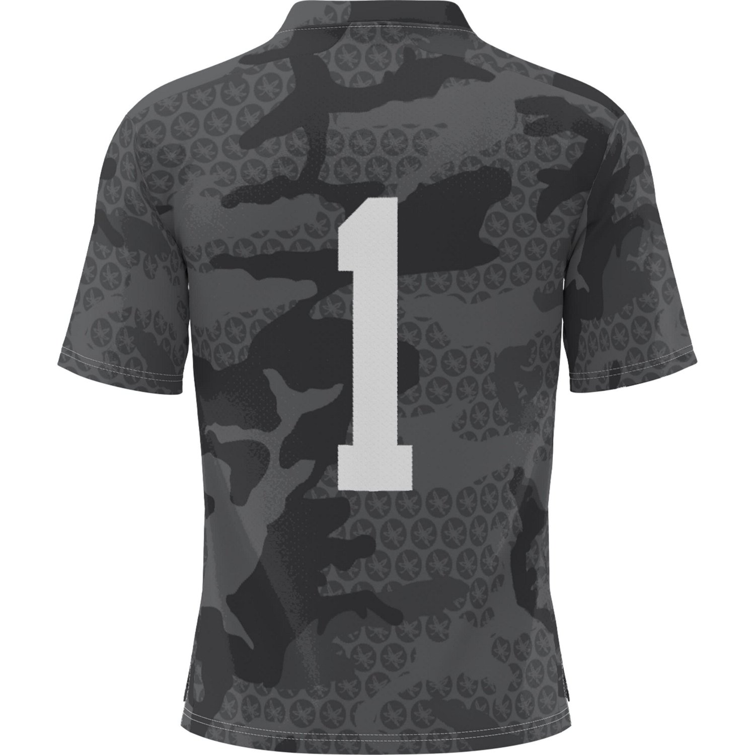 Youth GameDay Greats 1 Ohio State Buckeyes Camo Football Jersey - view number 3