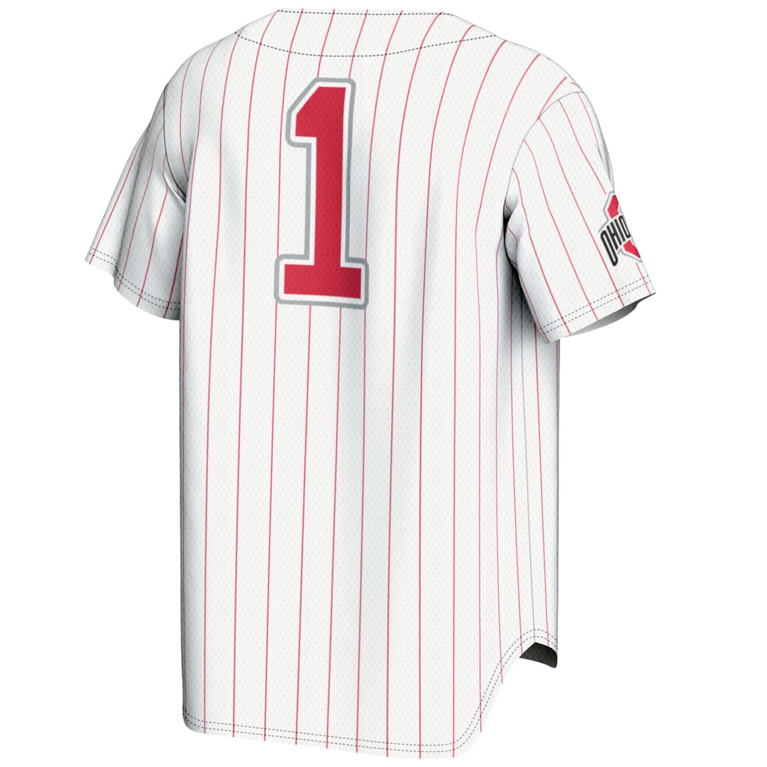Youth GameDay Greats 1 Ohio State Buckeyes Lightweight Baseball Jersey - view number 3