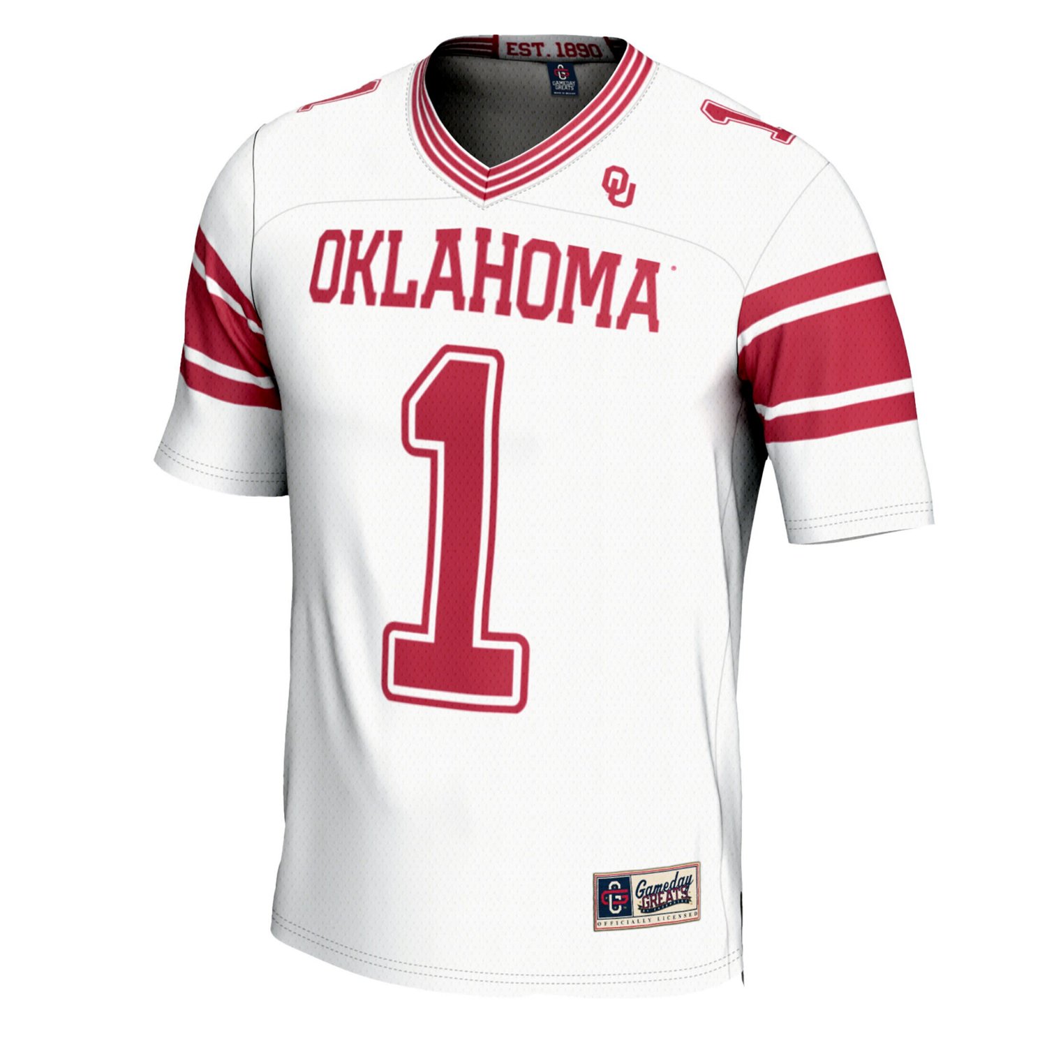 Youth GameDay Greats 1 Oklahoma Sooners Football Jersey - view number 2