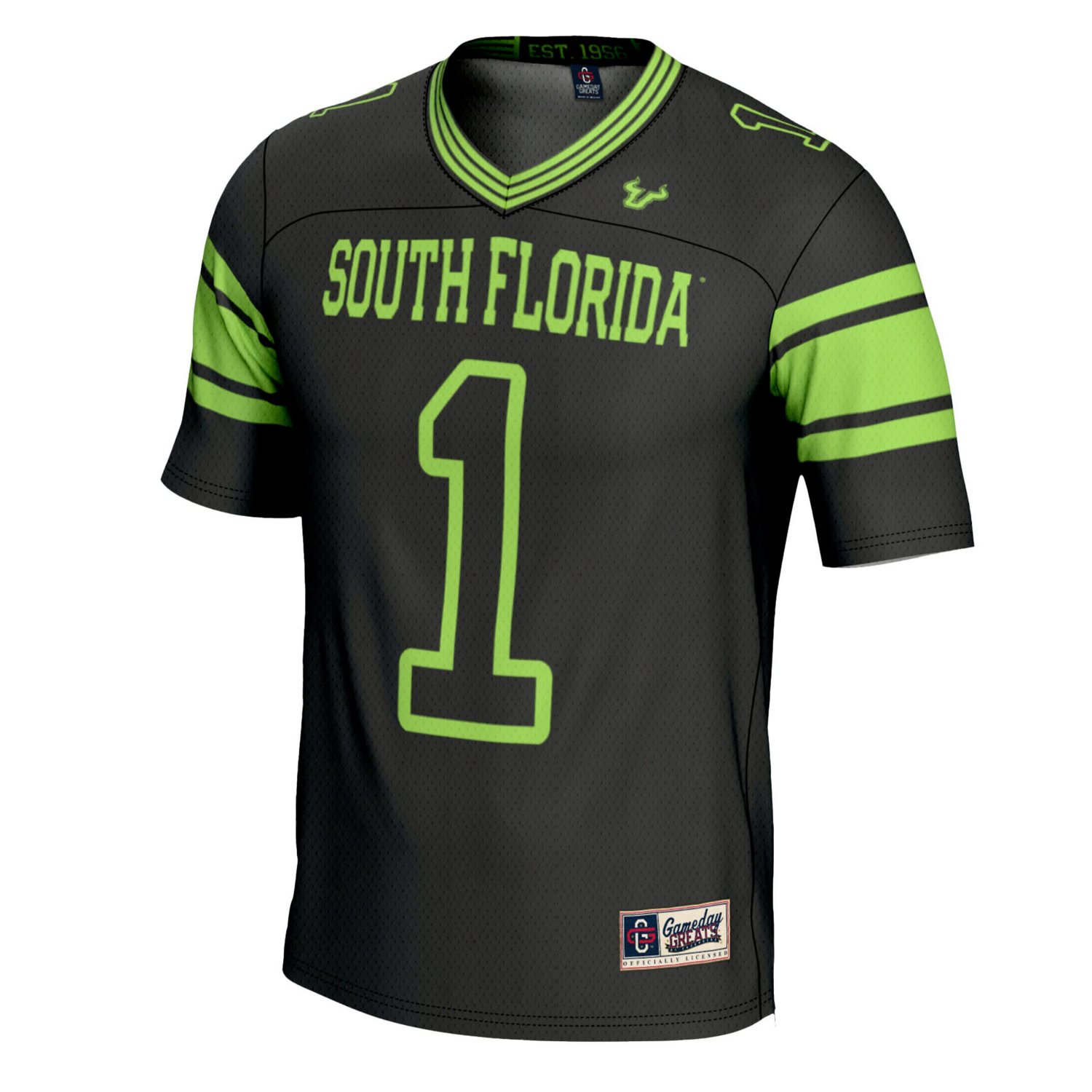 Youth GameDay Greats 1 South Florida Bulls Football Jersey - view number 2