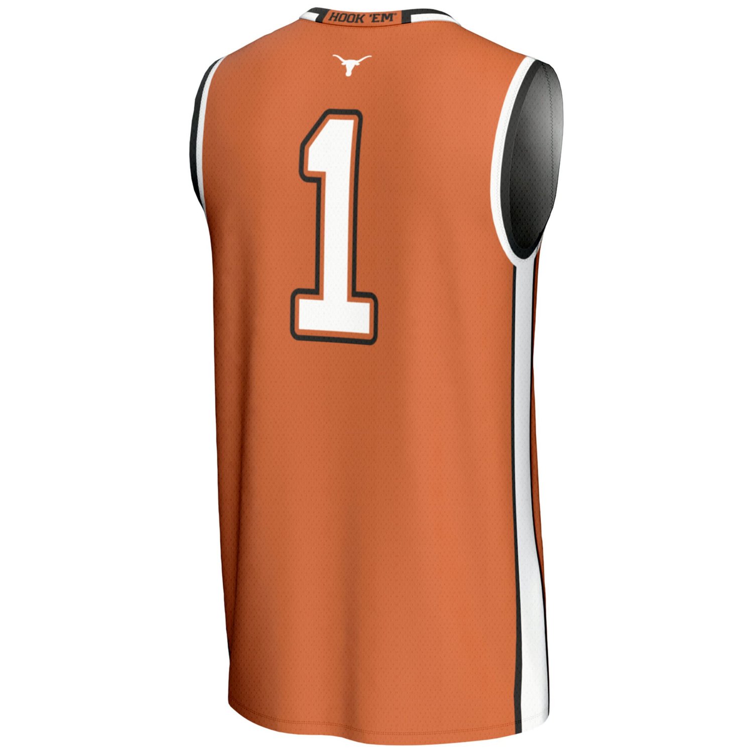 Youth GameDay Greats 1 Texas Texas Longhorns Lightweight Collegiate Basketball Jersey - view number 3