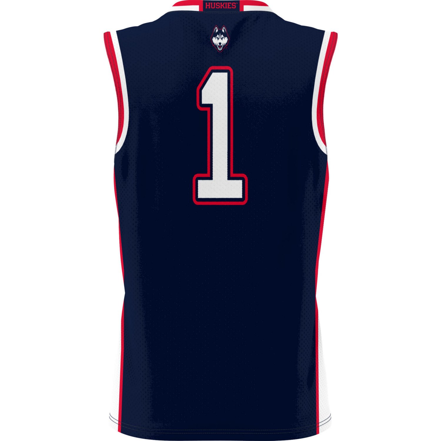 Youth GameDay Greats 1 UConn Huskies Lightweight Basketball Jersey - view number 3