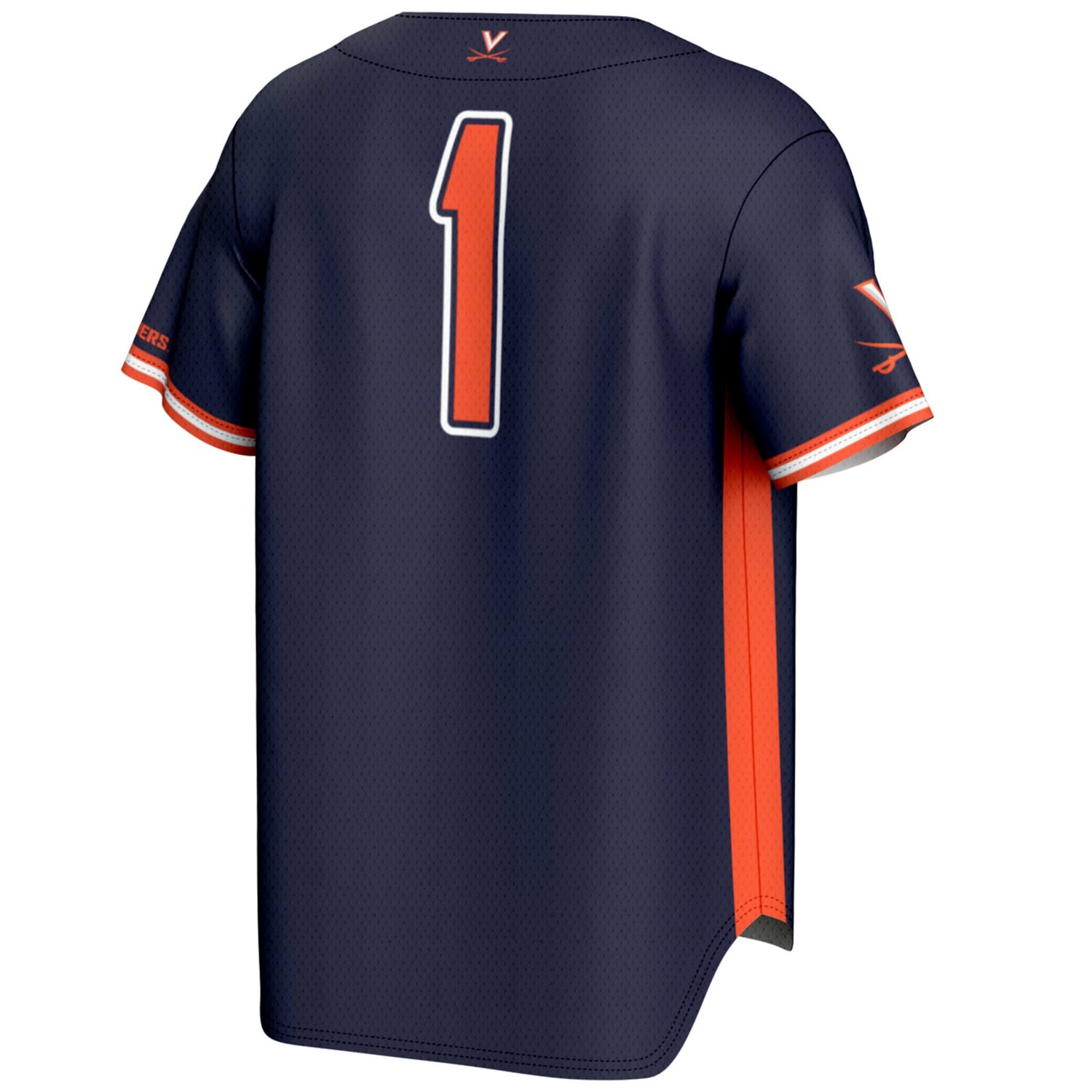Youth GameDay Greats 1 Virginia Cavaliers Lightweight Baseball Jersey - view number 3