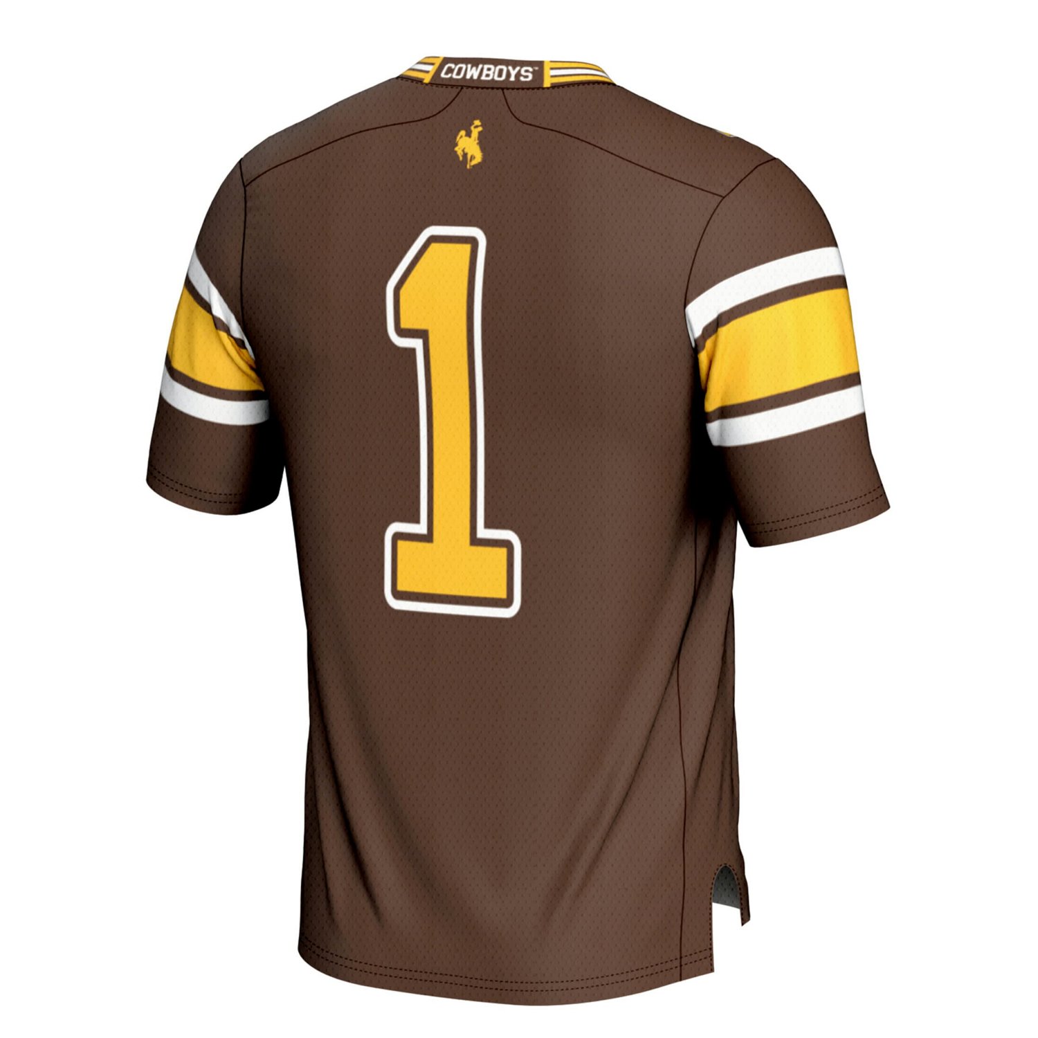 Youth GameDay Greats 1 Wyoming Cowboys Football Jersey - view number 3