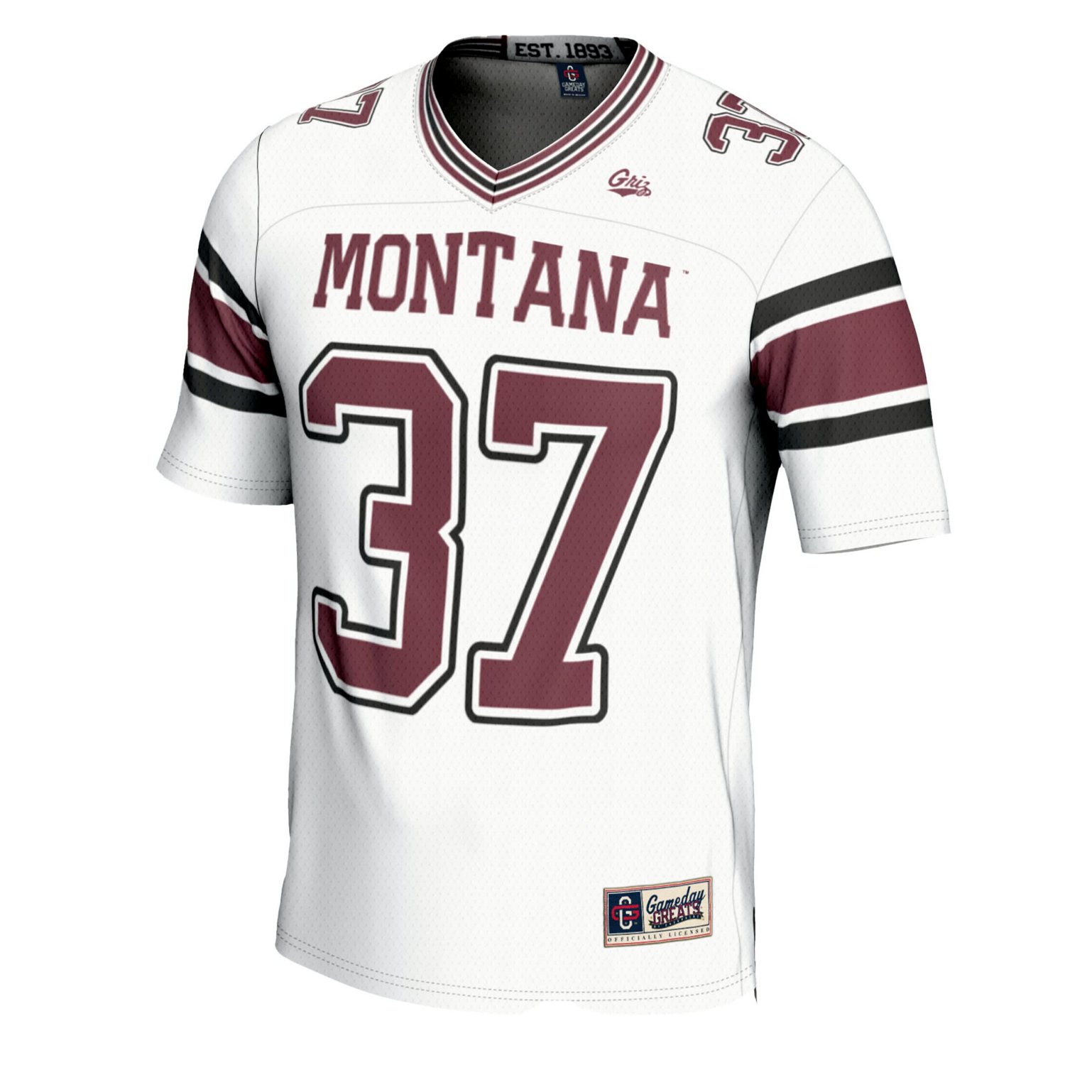 Youth GameDay Greats 37 Montana Grizzlies Football Jersey - view number 2