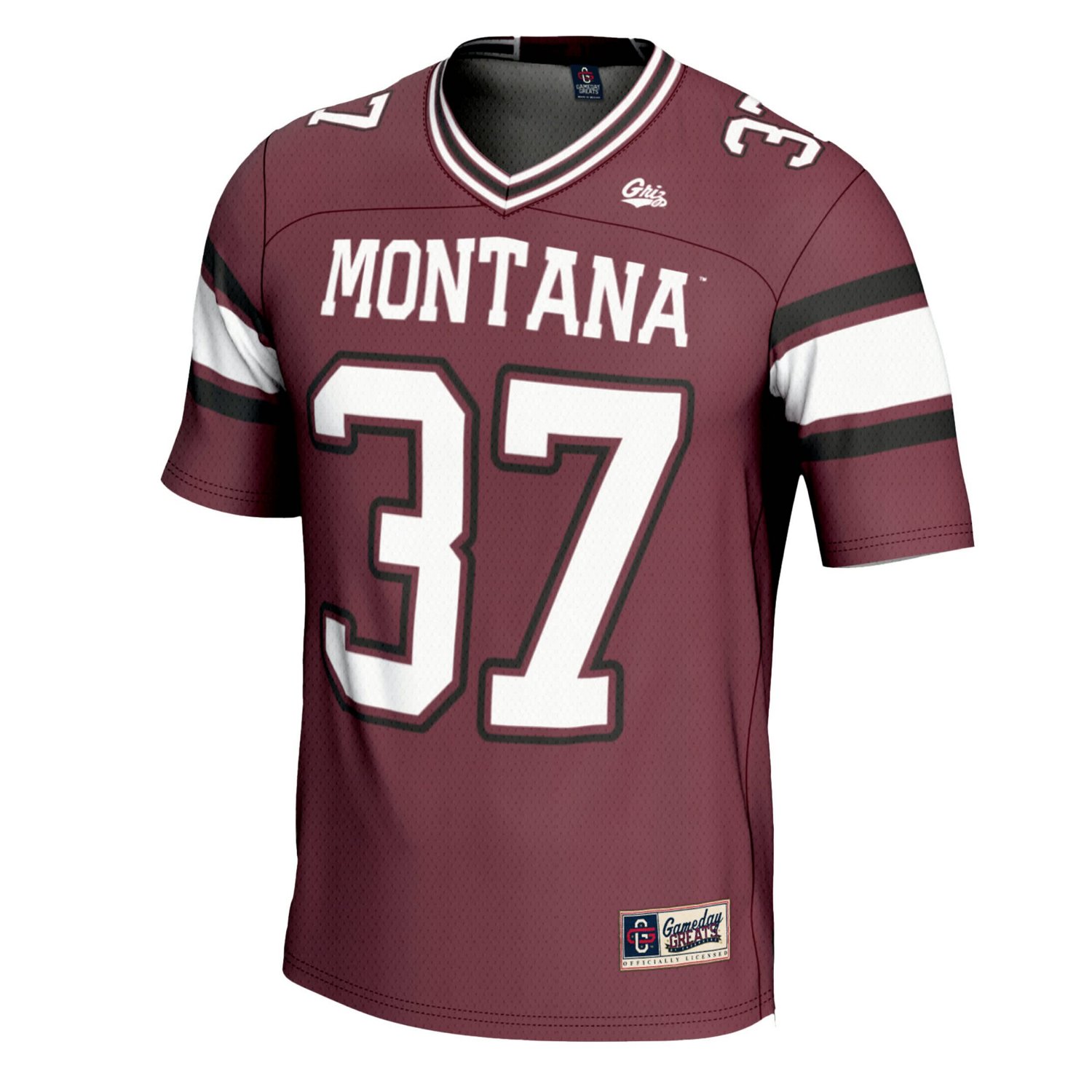 Youth GameDay Greats 37 Montana Grizzlies Football Jersey - view number 2