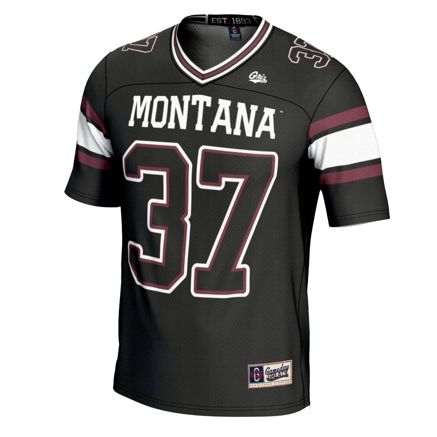 Youth GameDay Greats 37 Montana Grizzlies Football Jersey - view number 2