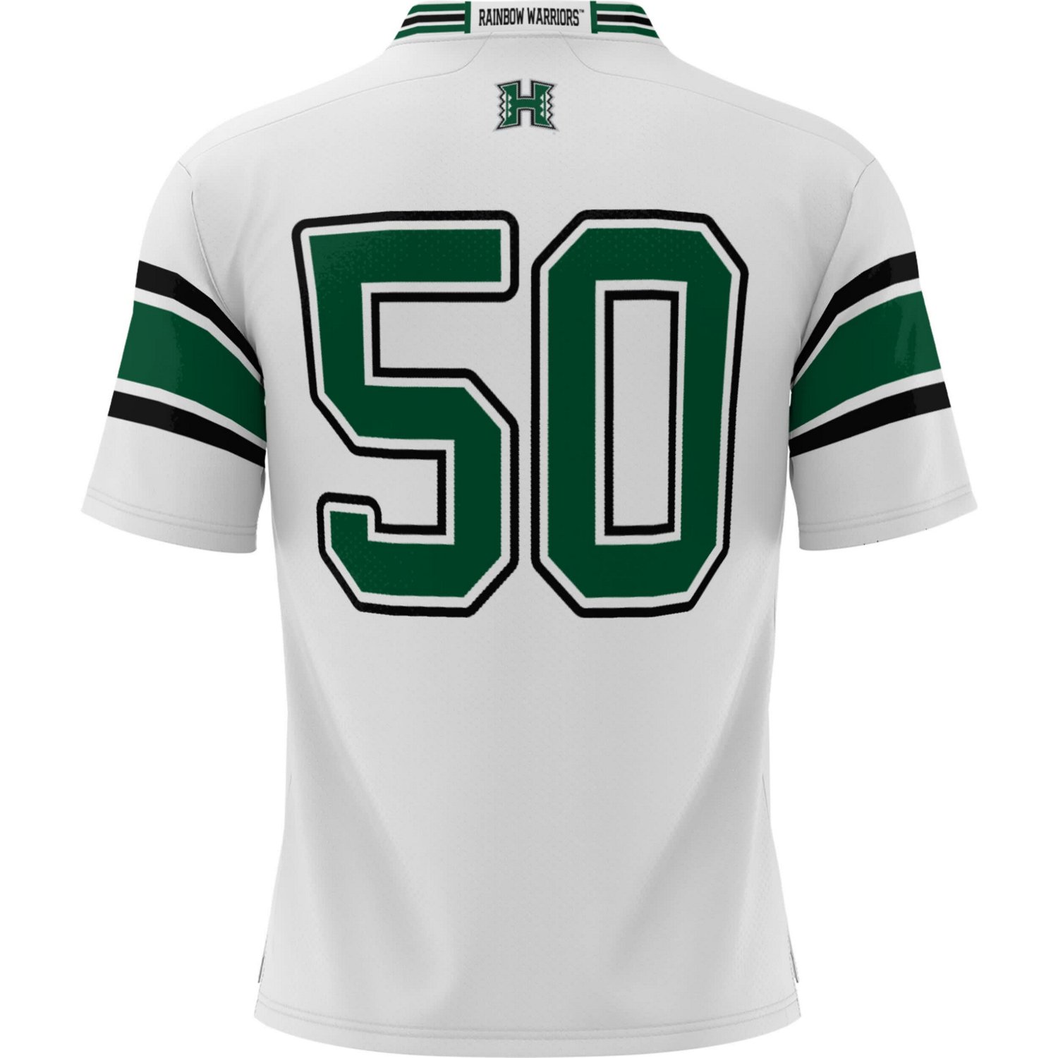 Youth GameDay Greats 50 Hawaii Rainbow Warriors Football Jersey - view number 3