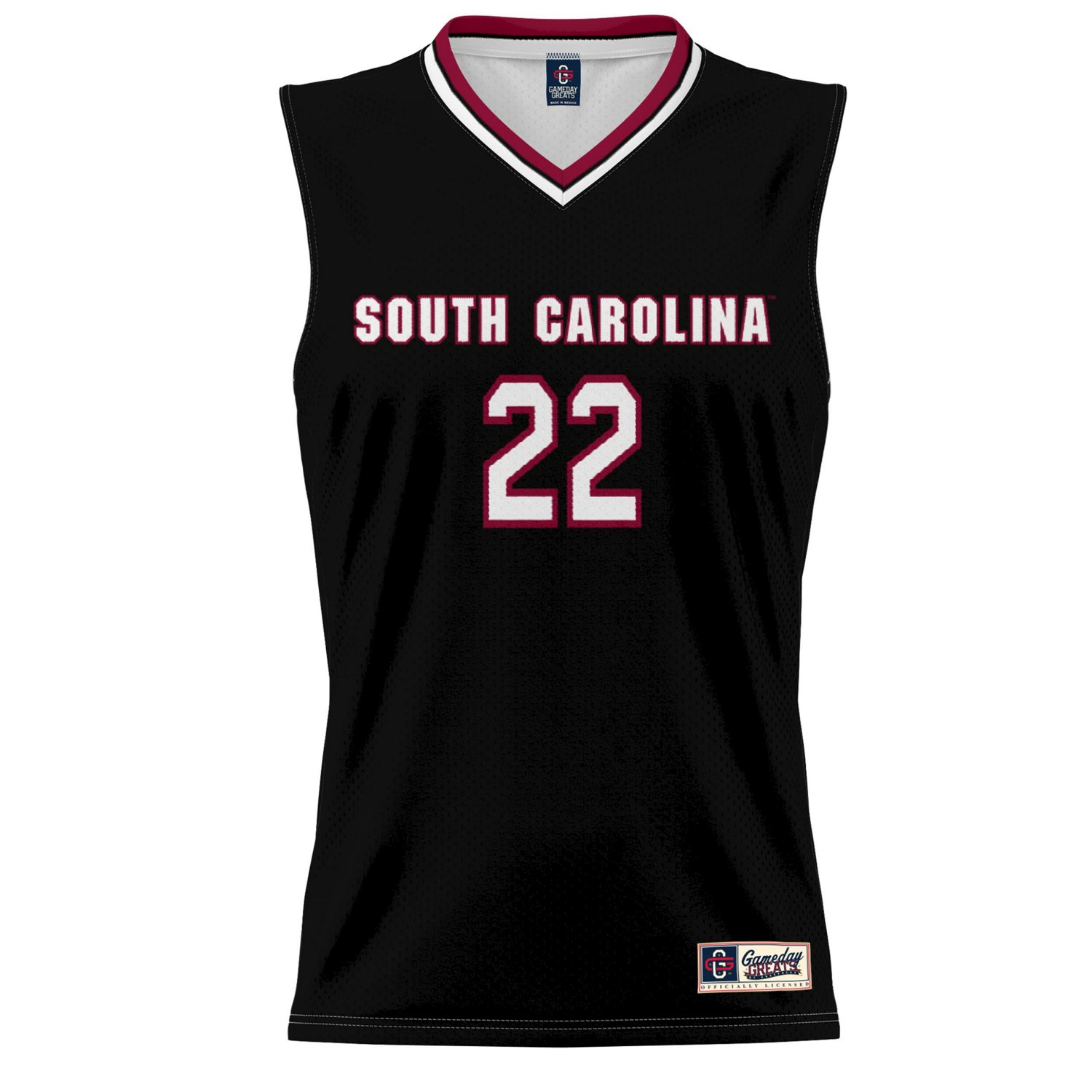 Youth GameDay Greats A'ja Wilson South Carolina Gamecocks Lightweight Basketball Alumni Jersey - view number 2