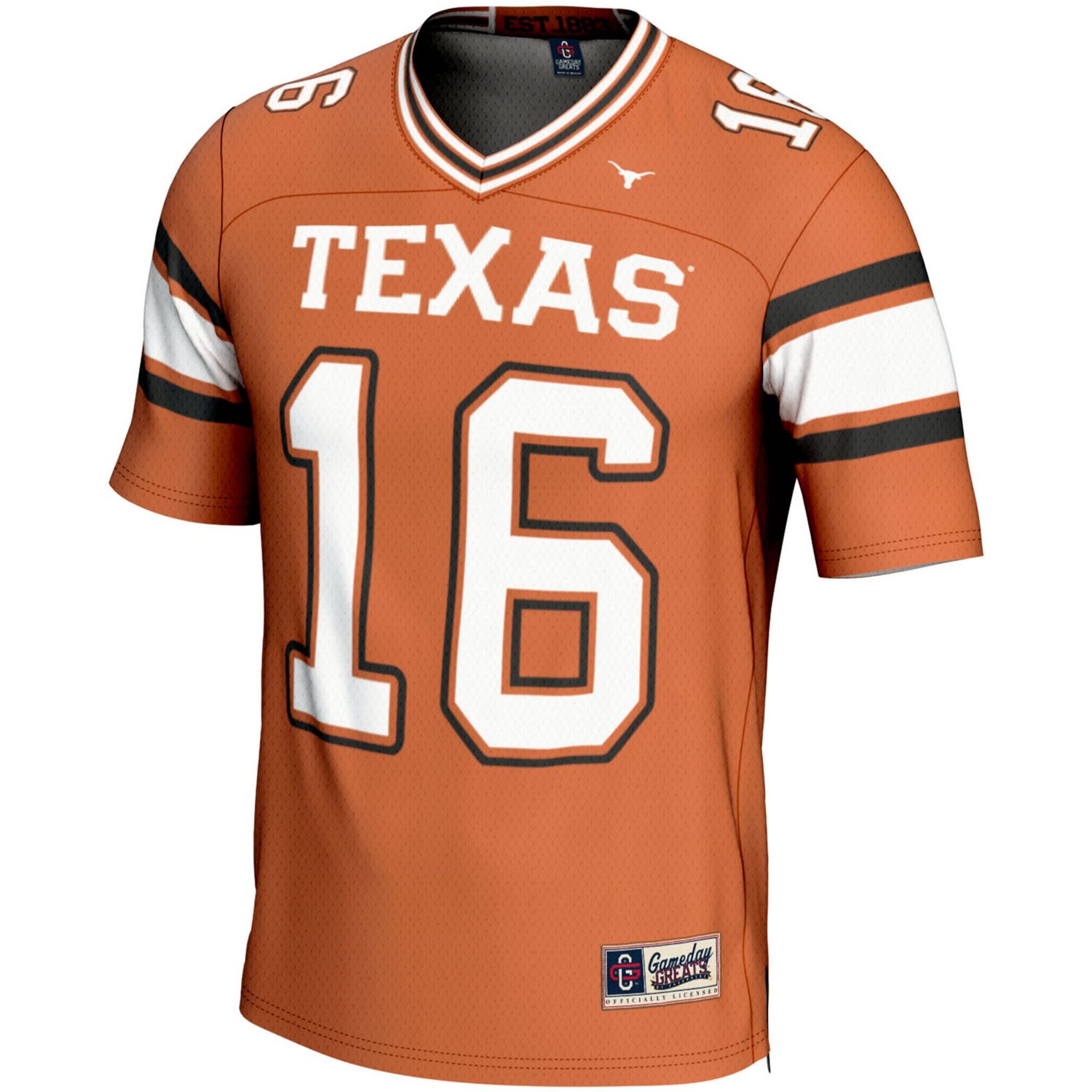 Youth GameDay Greats Arch Manning Texas Texas Longhorns NIL Player Football Jersey - view number 2