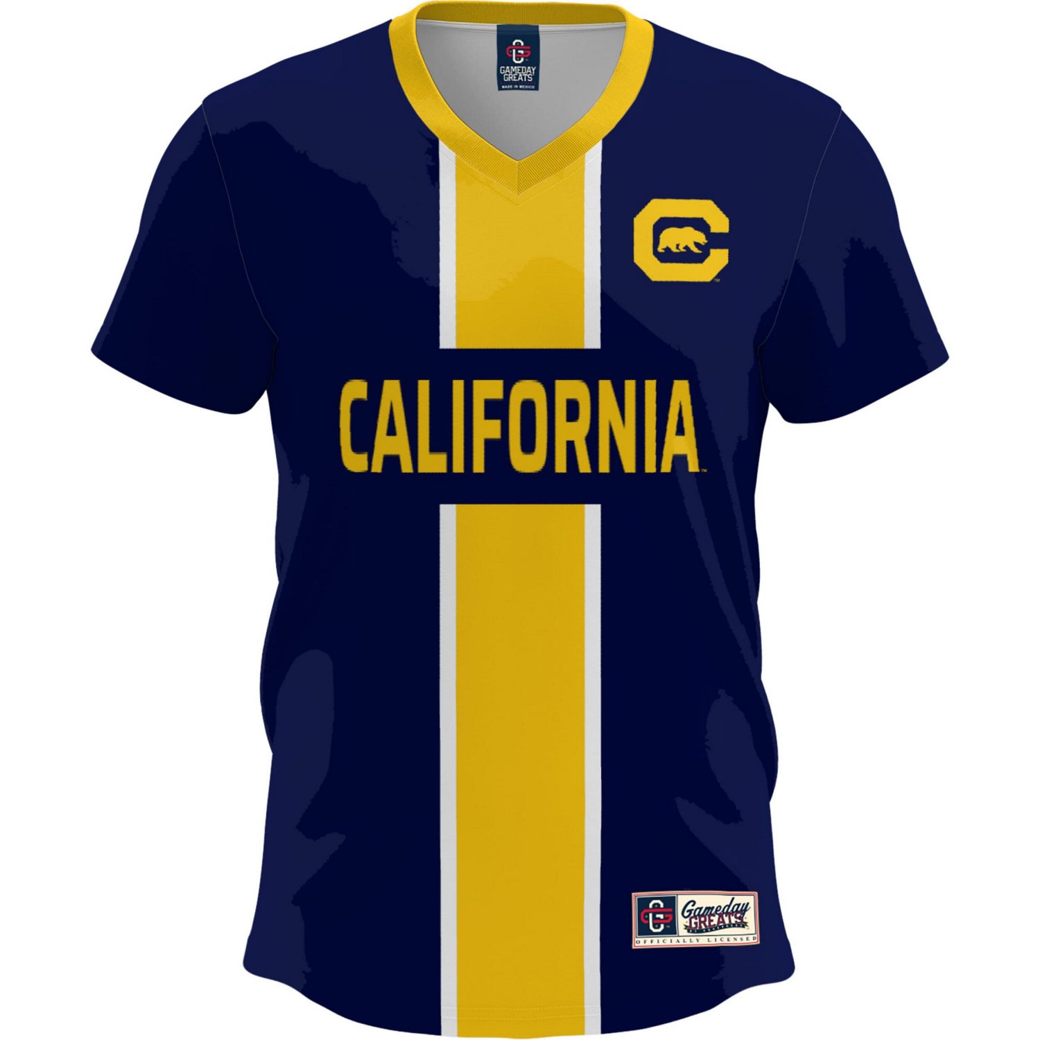 Youth GameDay Greats Cal Bears Lightweight Soccer Fashion Jersey - view number 2
