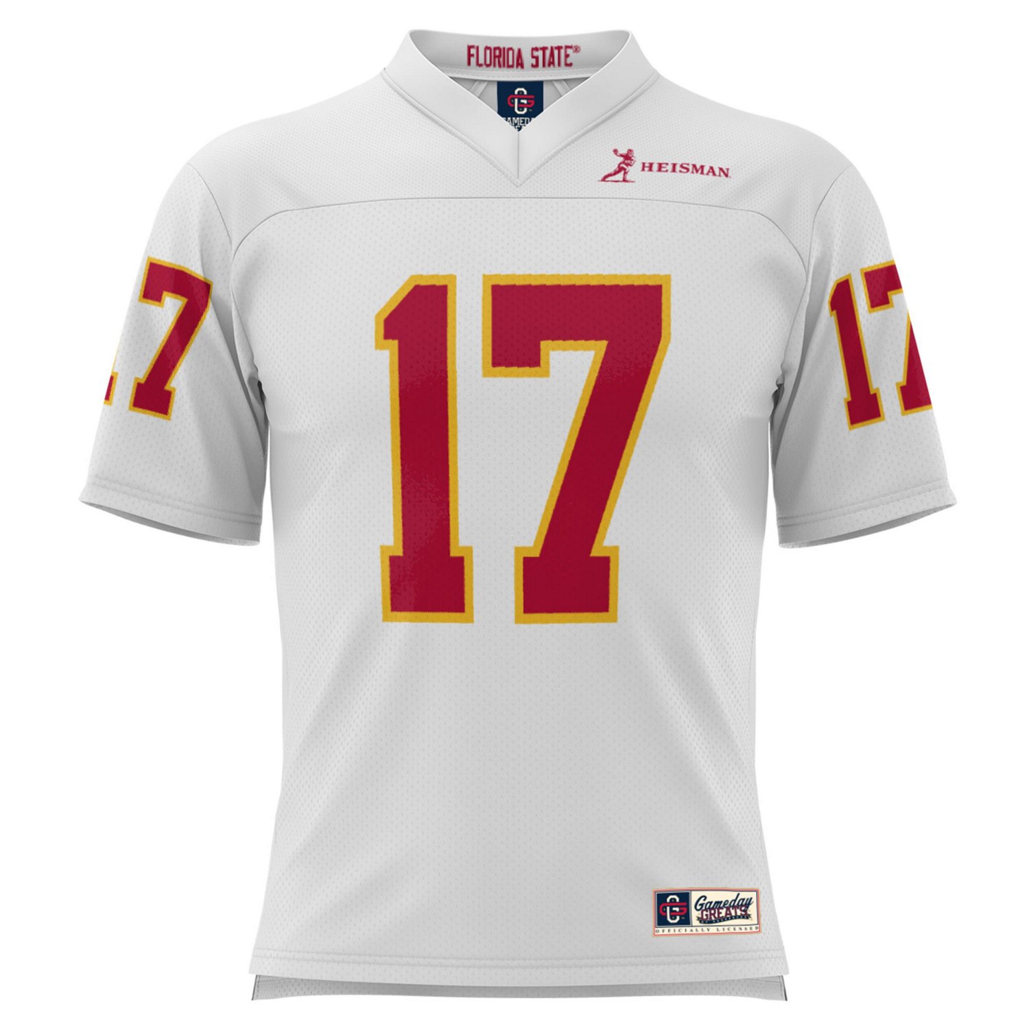 Youth GameDay Greats Charlie Ward Florida State Seminoles Heisman Football Jersey - view number 2