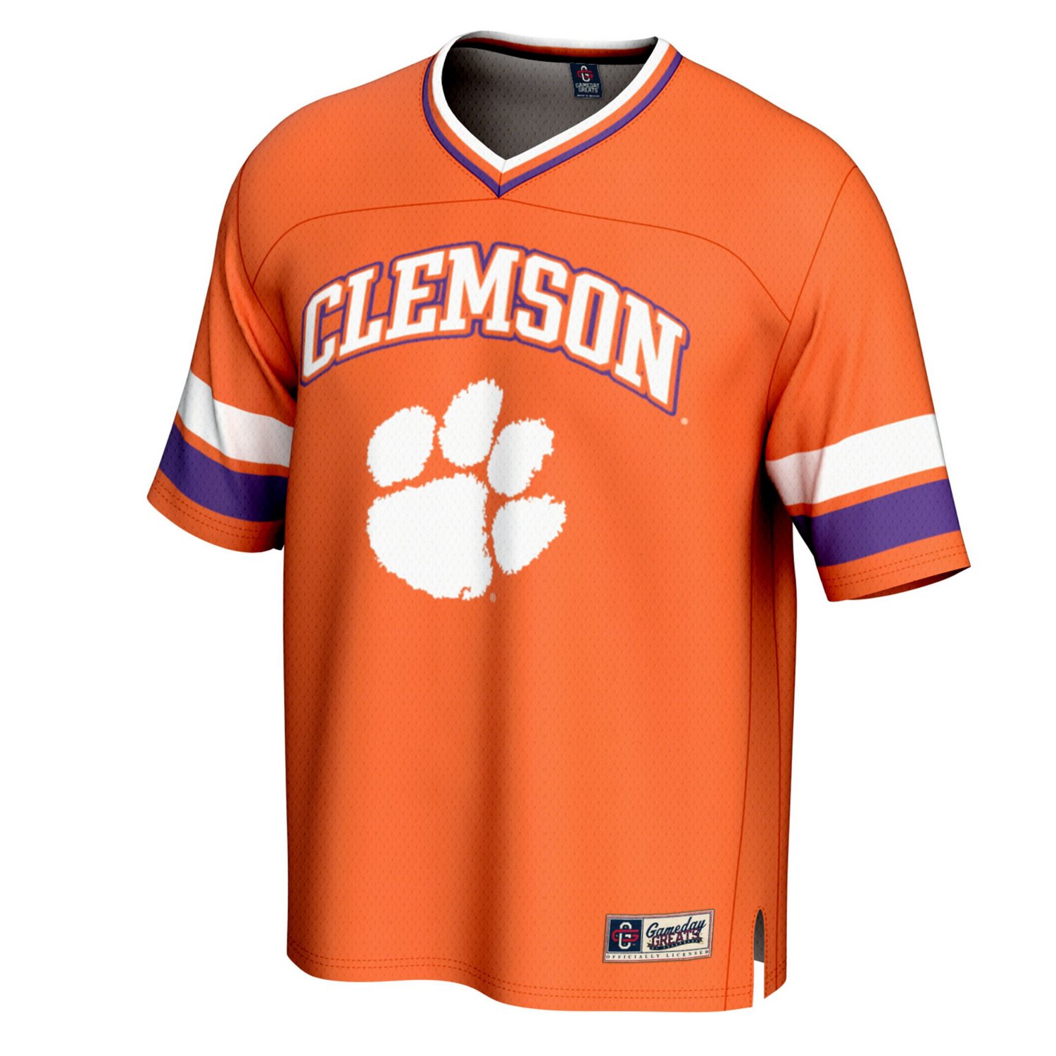 Youth GameDay Greats Clemson Tigers Spirit Football Jersey - view number 2