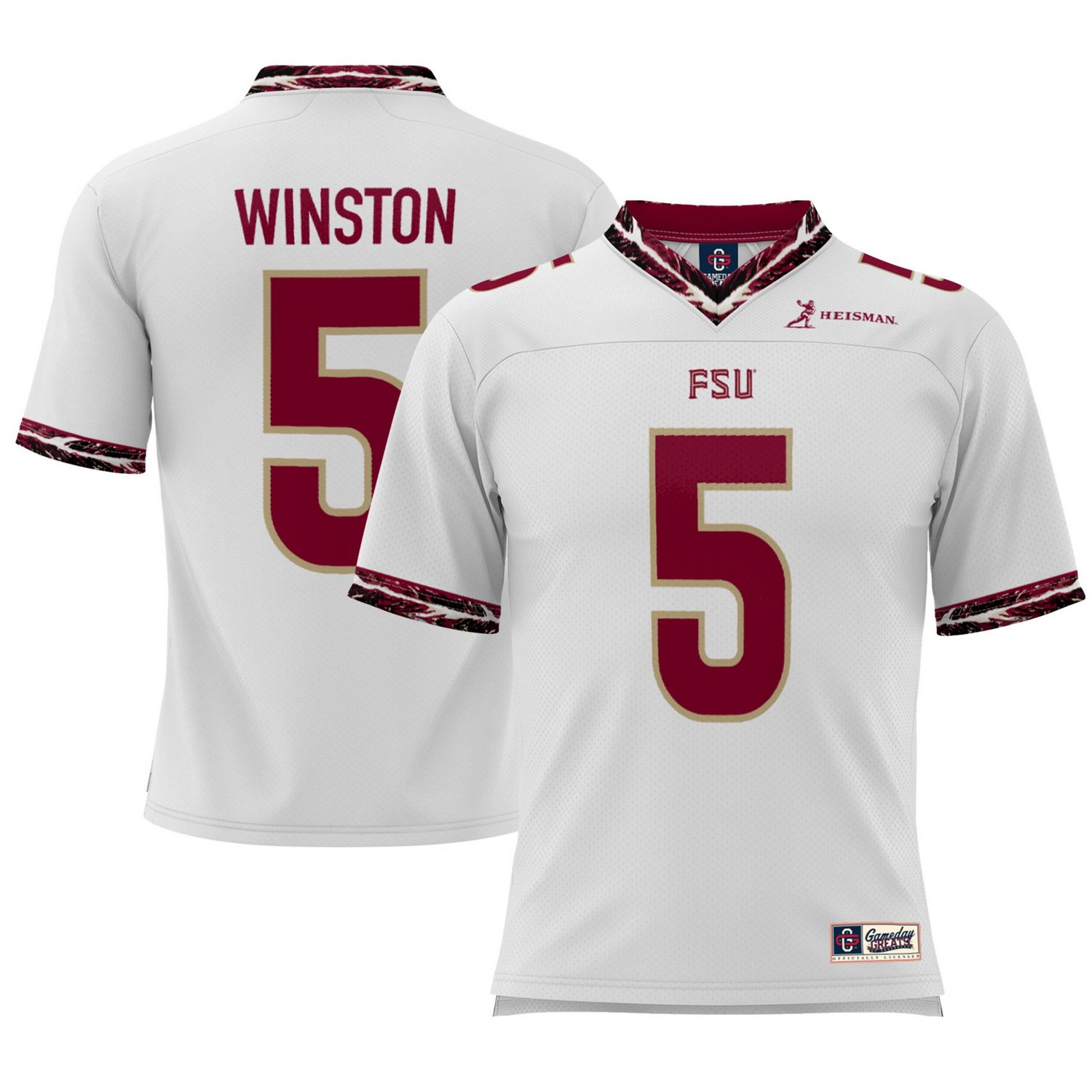 Youth GameDay Greats Jameis Winston Florida State Seminoles Heisman Football Jersey