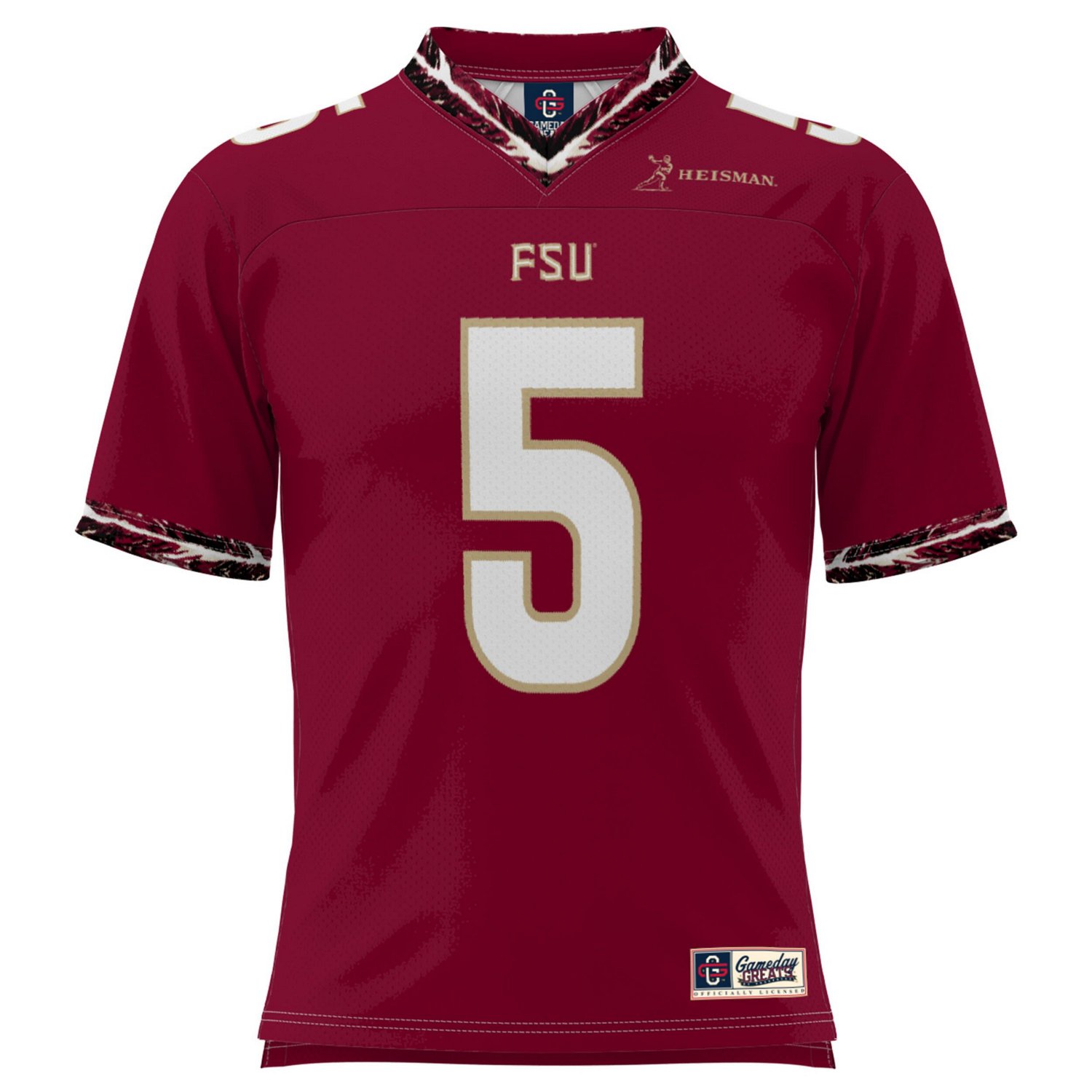 Youth GameDay Greats Jameis Winston Florida State Seminoles Heisman Football Jersey - view number 2