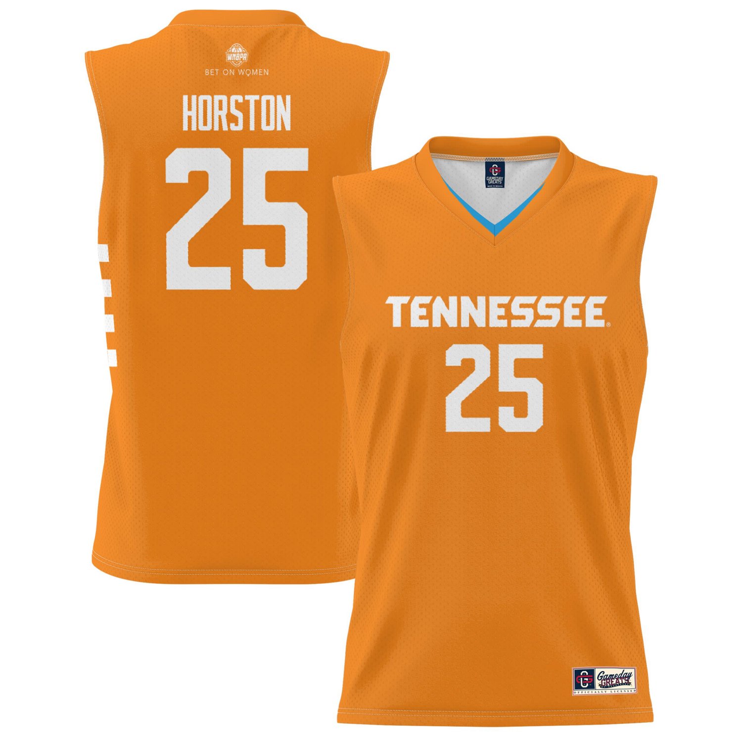 Youth GameDay Greats Jordan Horston Tennessee Volunteers Lightweight Basketball Alumni Jersey