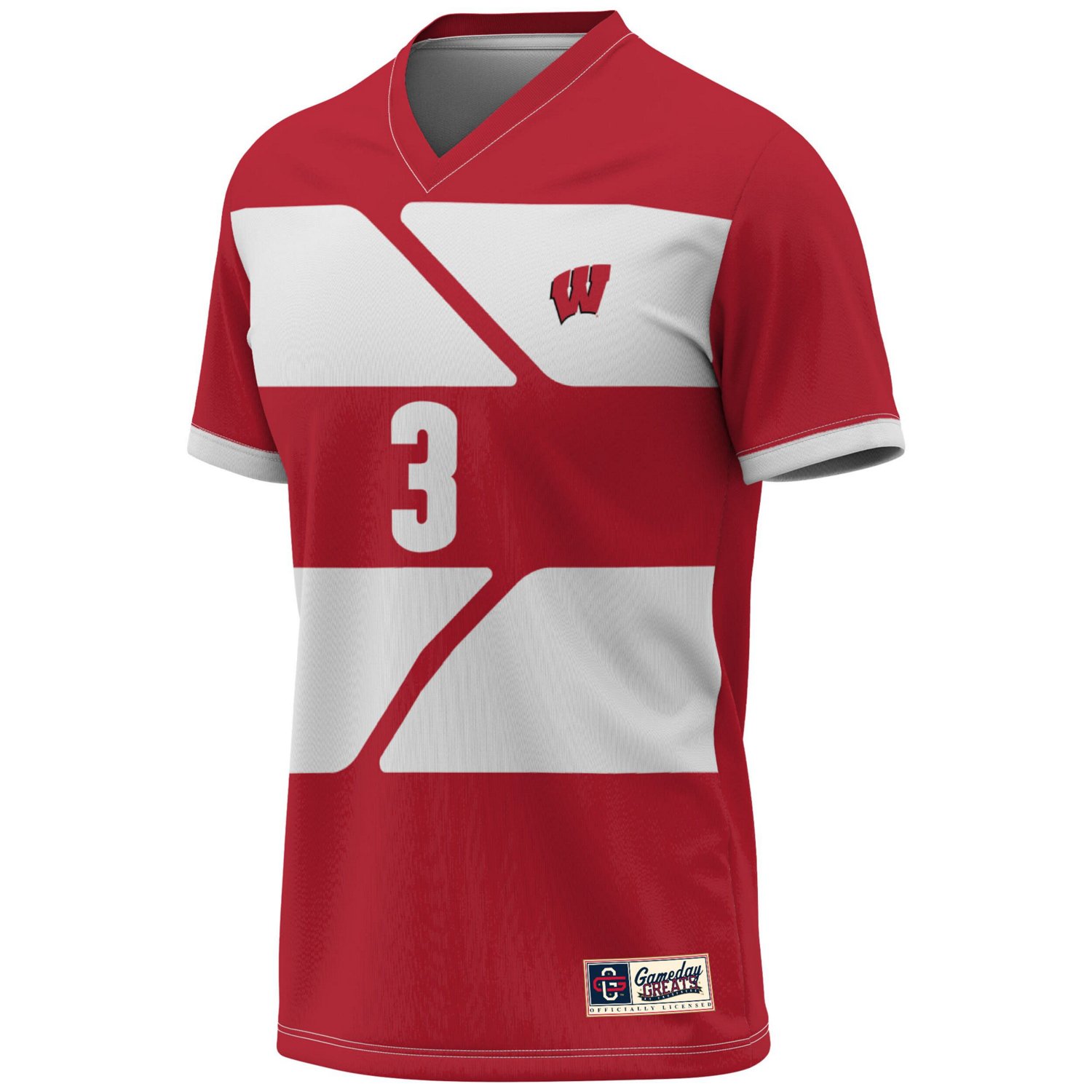 Youth GameDay Greats Lavelle Wisconsin Badgers Lightweight Alumni Soccer Jersey - view number 2