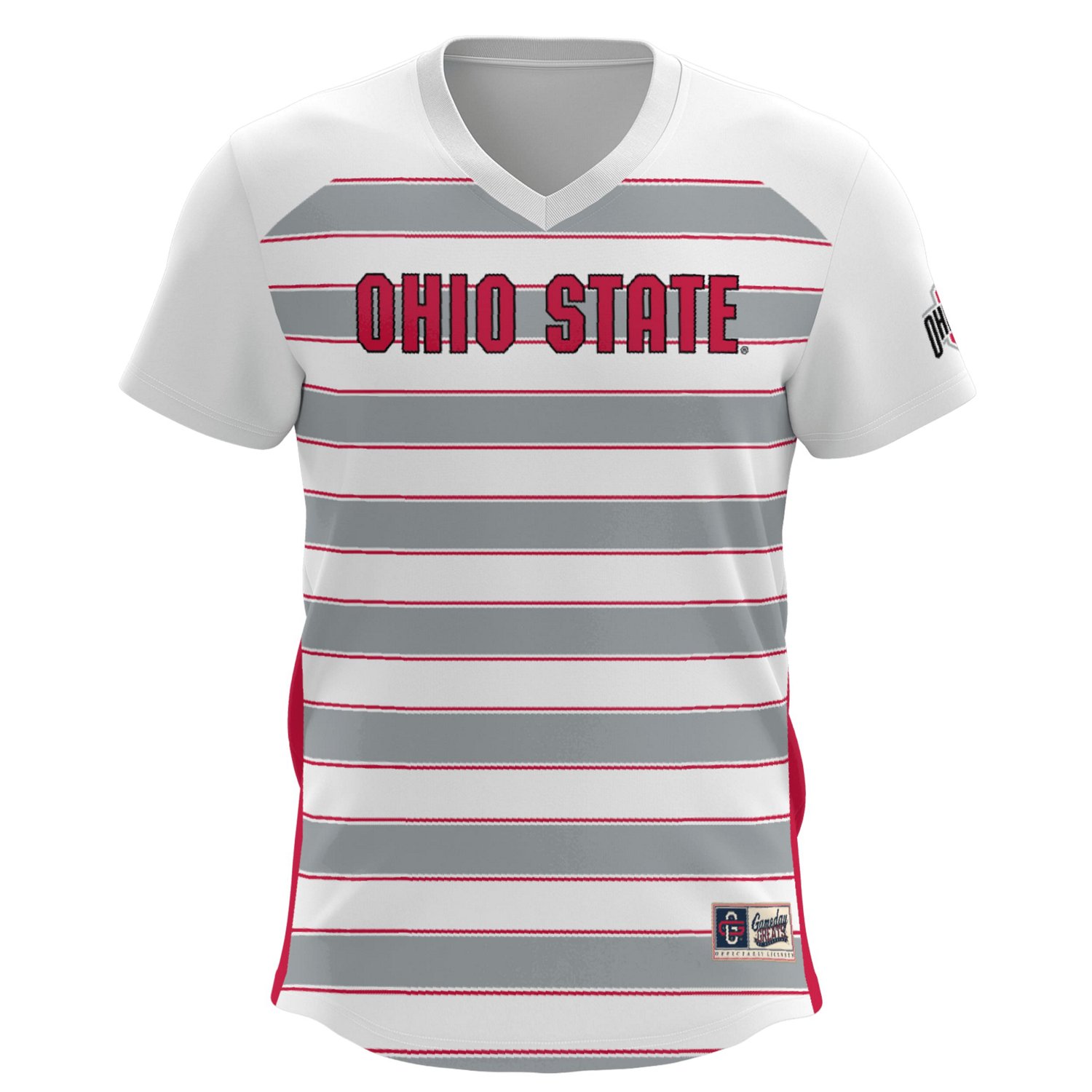 Youth GameDay Greats Ohio State Buckeyes Lightweight Soccer Jersey - view number 2