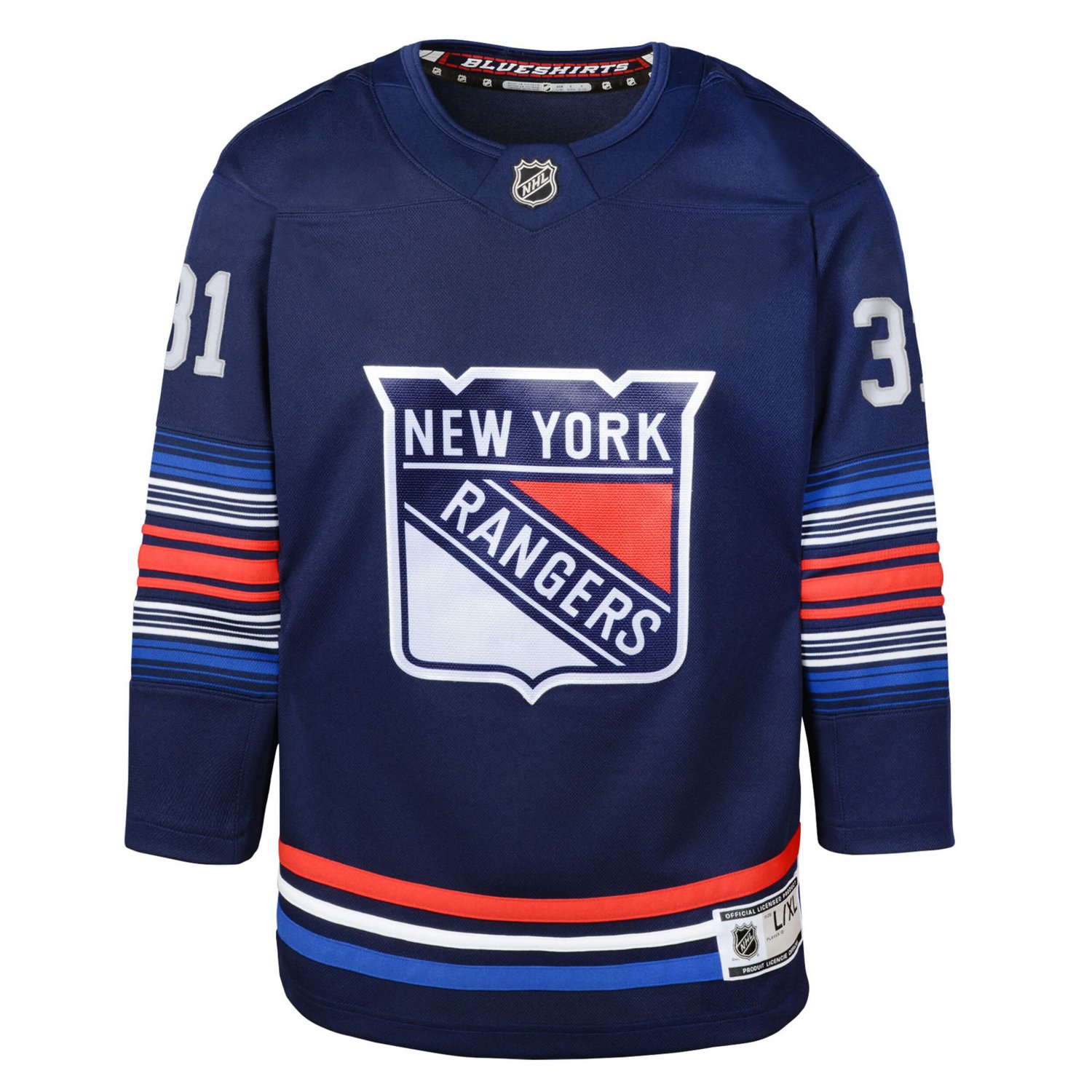 Youth Igor Shesterkin New York Rangers Alternate Premier Player Jersey - view number 2