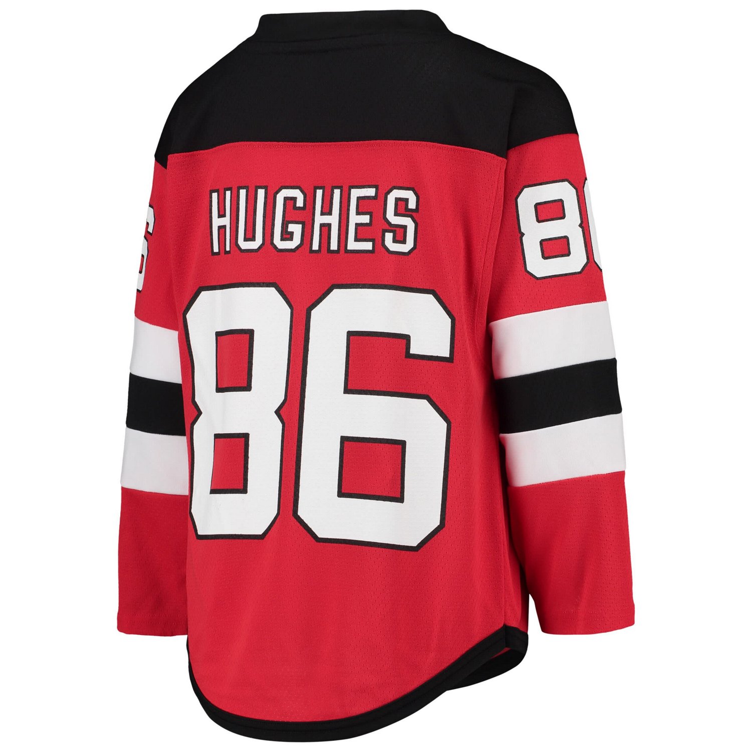 Youth Jack Hughes New Jersey Devils Home Player Replica Jersey - view number 3