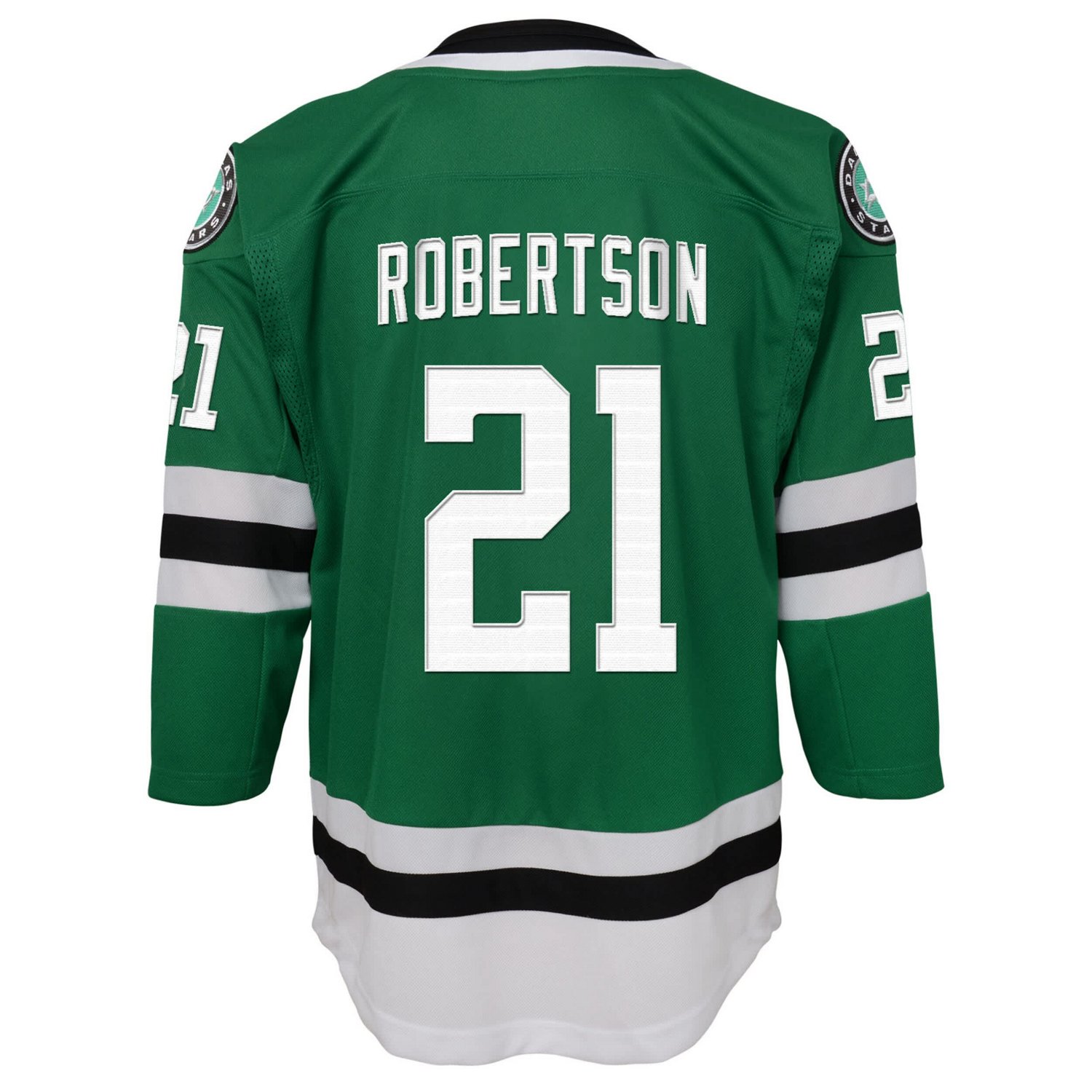 Youth Jason Robertson Kelly Dallas Stars Home Premier Player Jersey - view number 3