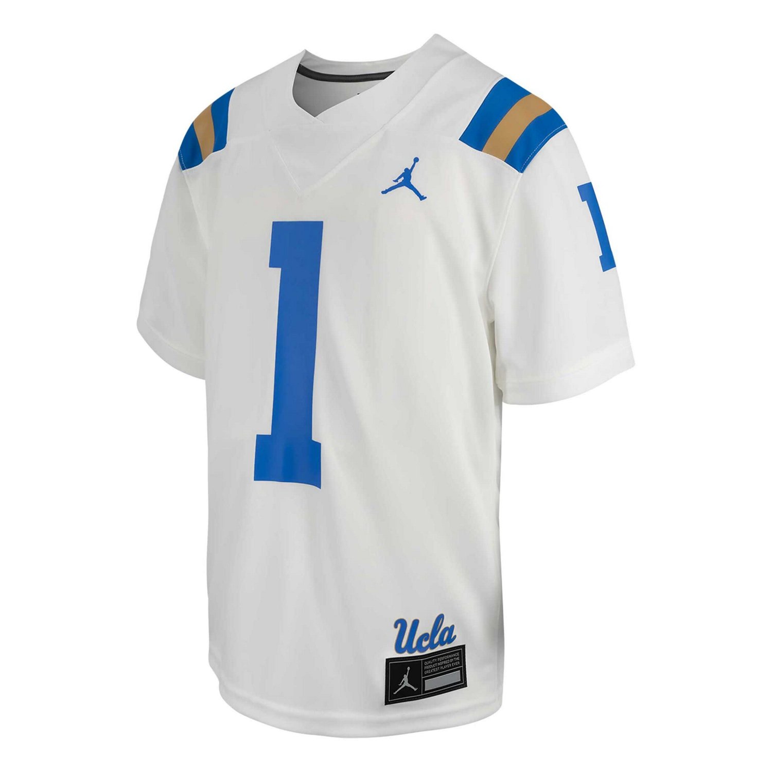 Youth Jordan Brand 1 UCLA Bruins Untouchable Replica Game Jersey - view number 2