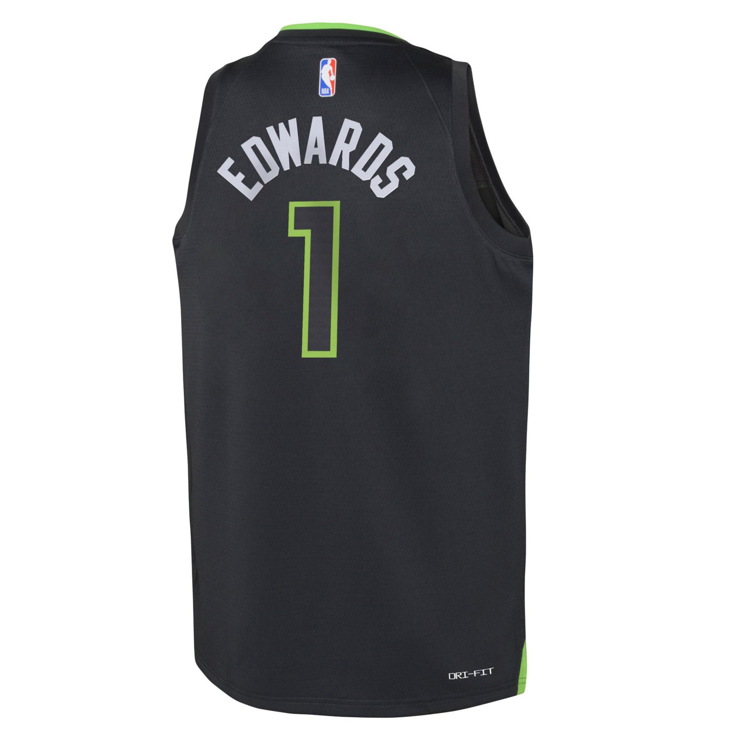 Youth Jordan Brand Anthony Edwards Minnesota Timberwolves Swingman Jersey - Statement Edition                                    - view number 3