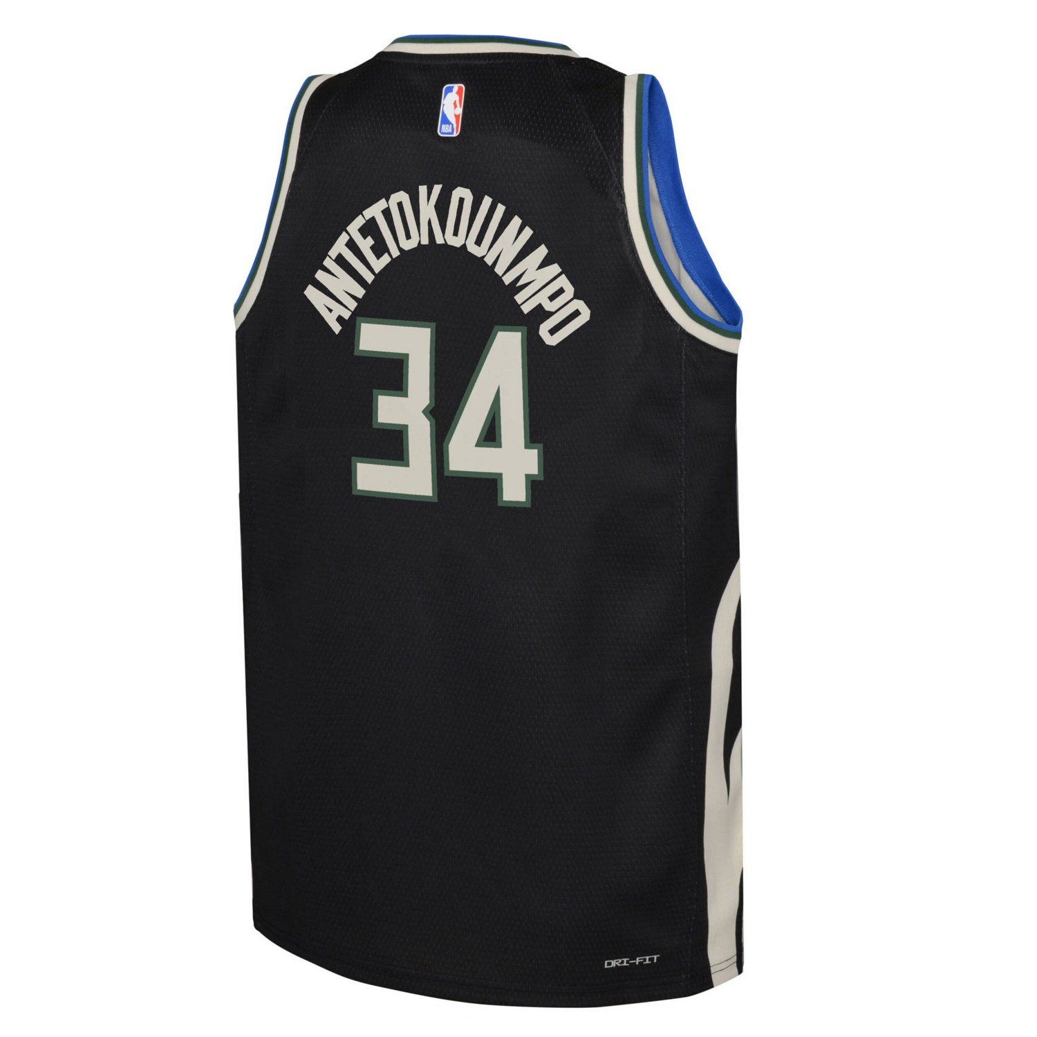 Youth Jordan Brand Giannis Antetokounmpo Milwaukee Bucks Swingman Jersey - Statement Edition                                     - view number 3