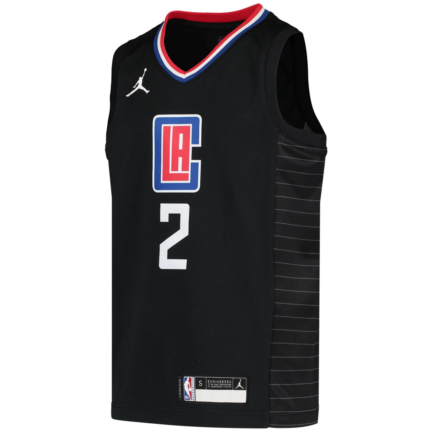 Youth Jordan Brand Kawhi Leonard LA Clippers 2020/21 Swingman Player Jersey - Statement Edition                                  - view number 2