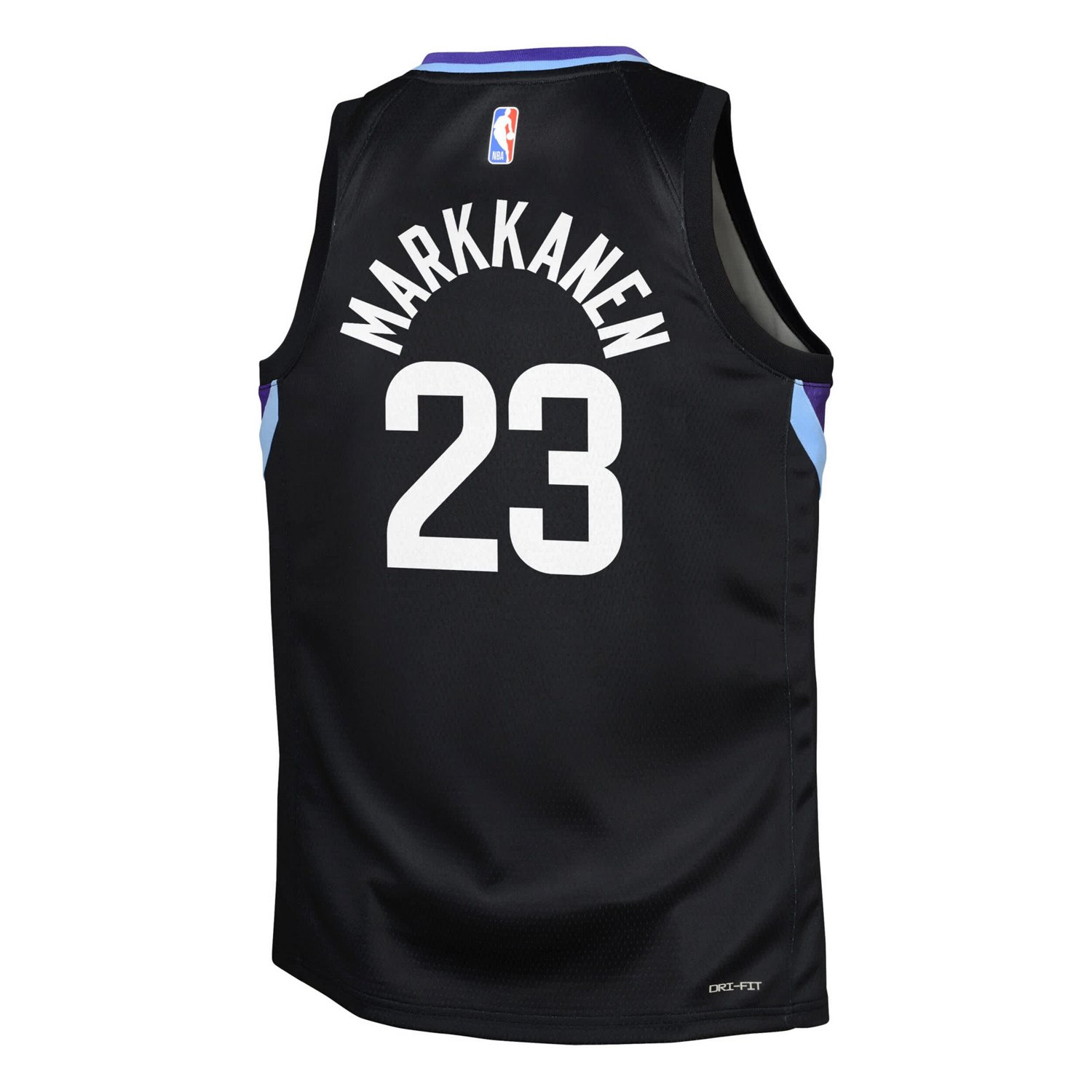 Youth Jordan Brand Lauri Markkanen Utah Jazz Swingman Jersey - Statement Edition - view number 3