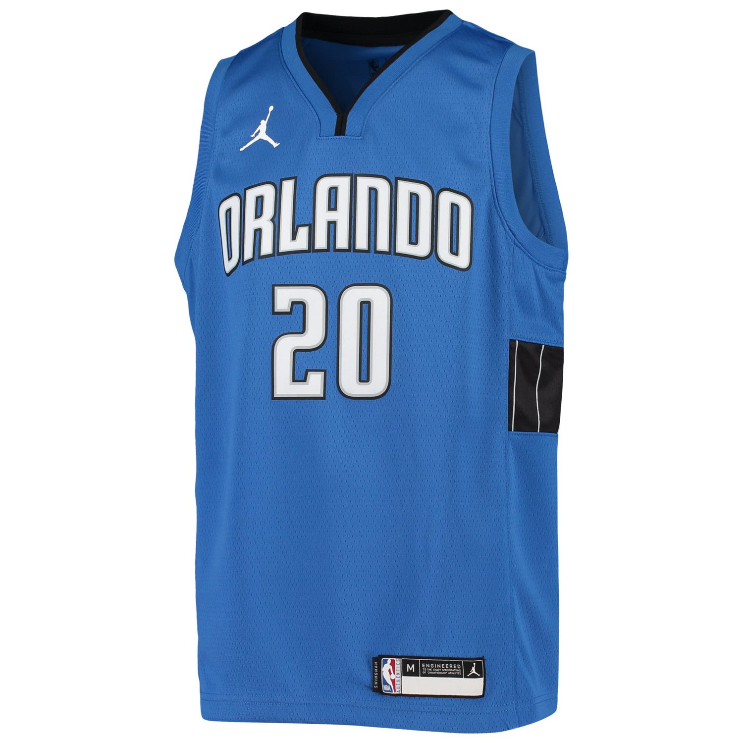 Youth Jordan Brand Markelle Fultz Orlando Magic 2020/21 Swingman Jersey - Statement Edition                                      - view number 2