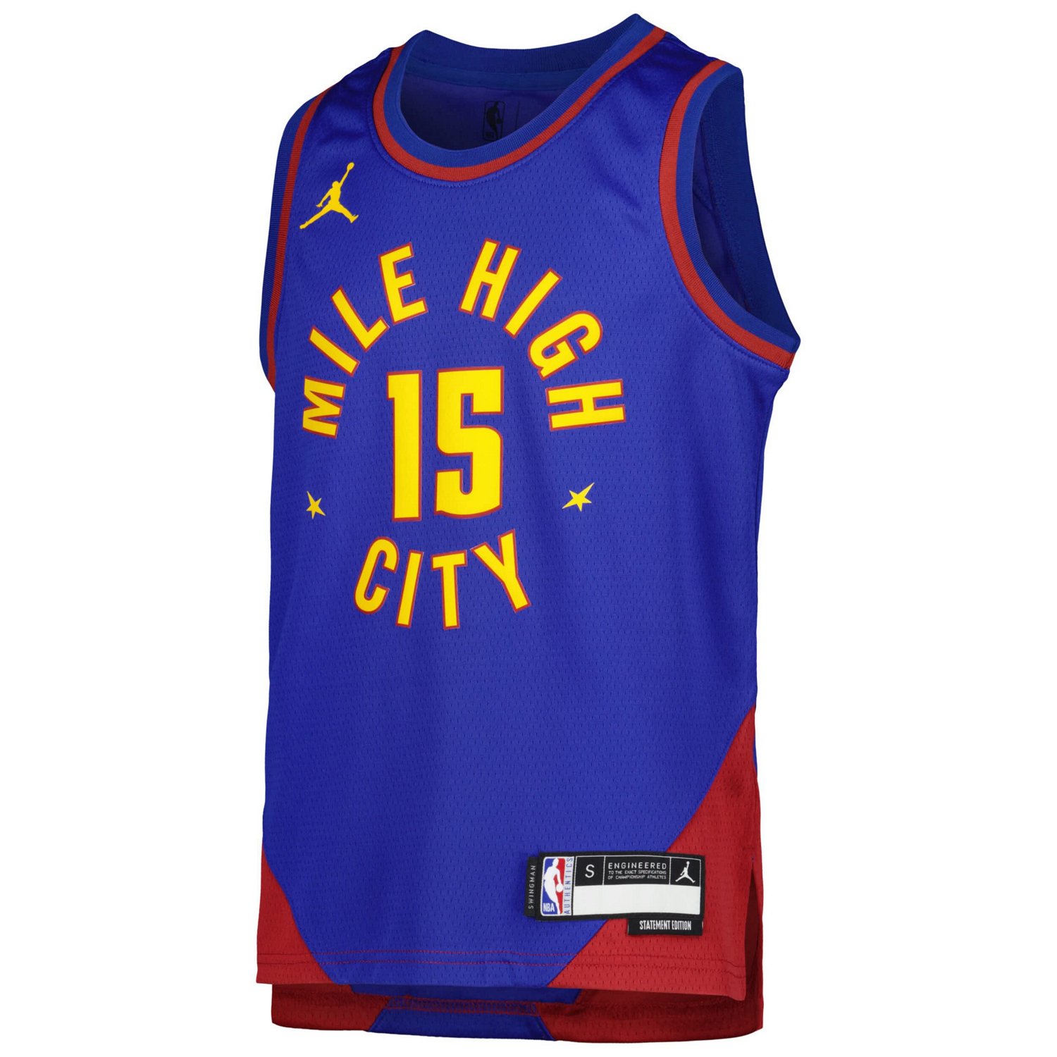 Youth Jordan Brand Nikola Jokic Denver Nuggets Swingman Jersey - Statement Edition                                               - view number 2