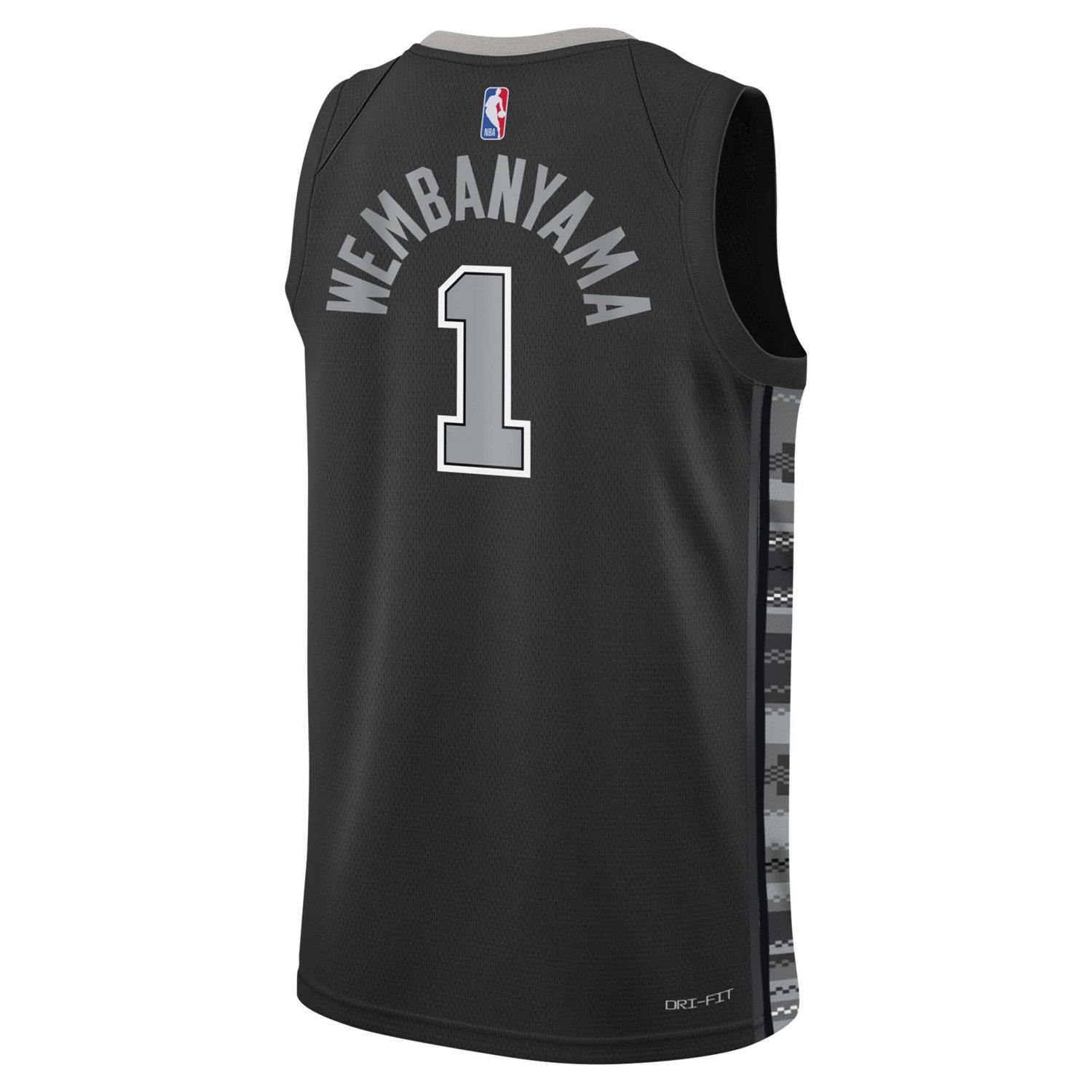 Youth Jordan Brand Victor Wembanyama San Antonio Spurs Swingman Jersey - Statement Edition                                       - view number 3