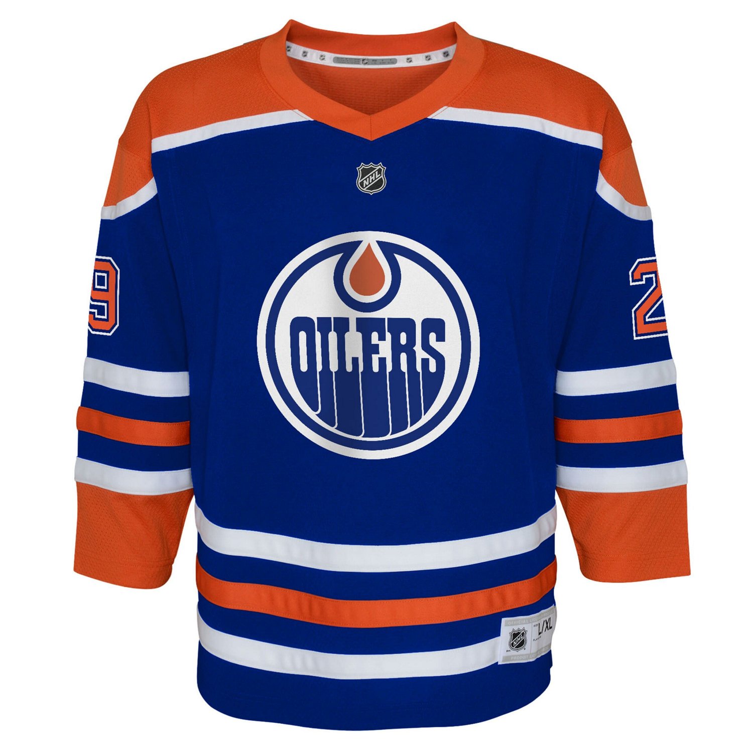 Youth Leon Draisaitl Edmonton Oilers Home Replica Player Jersey                                                                  - view number 2