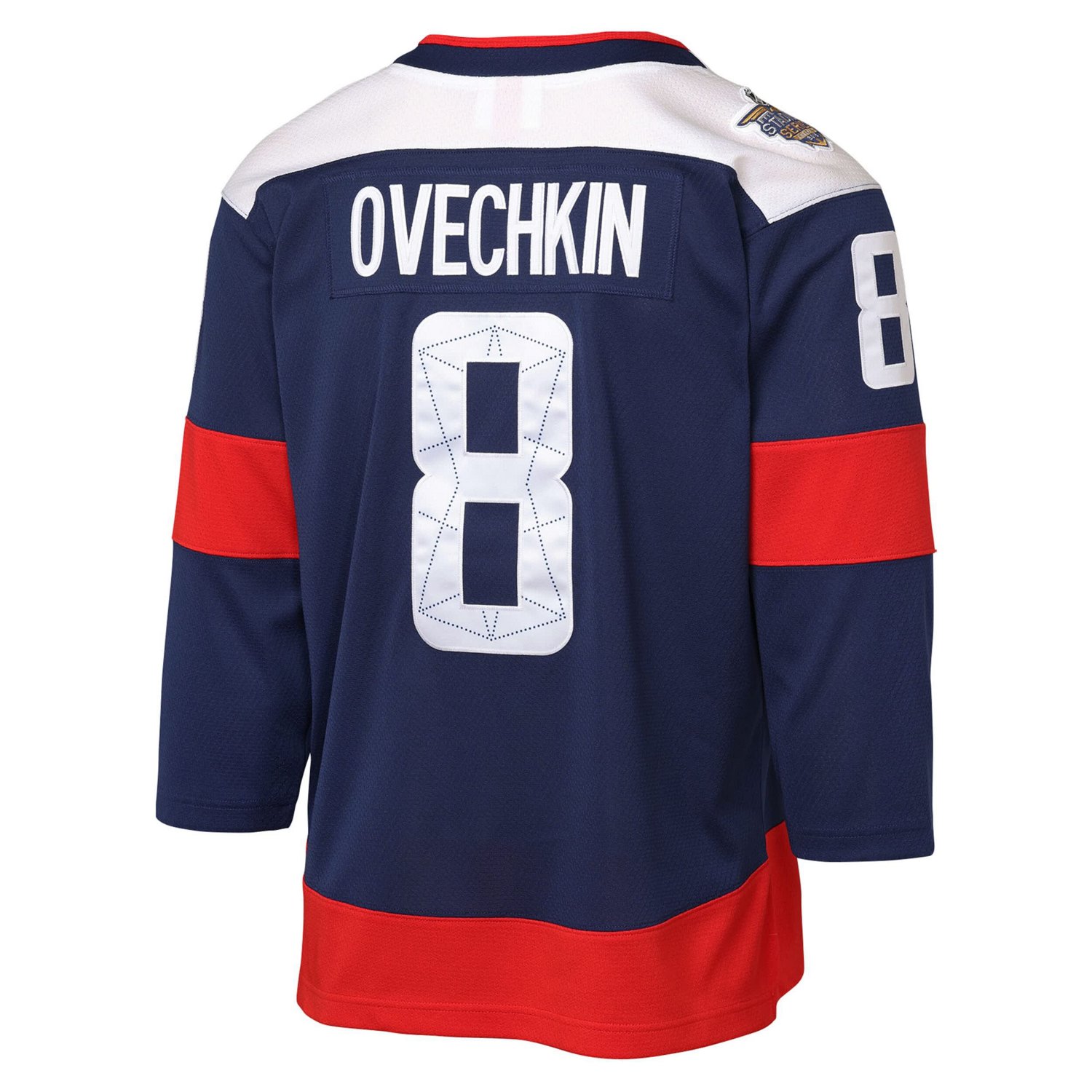 Youth Mitchell  Ness Alexander Ovechkin Washington Capitals 2018 NHL Stadium Series Power Play 20 Player Jersey - view number 3