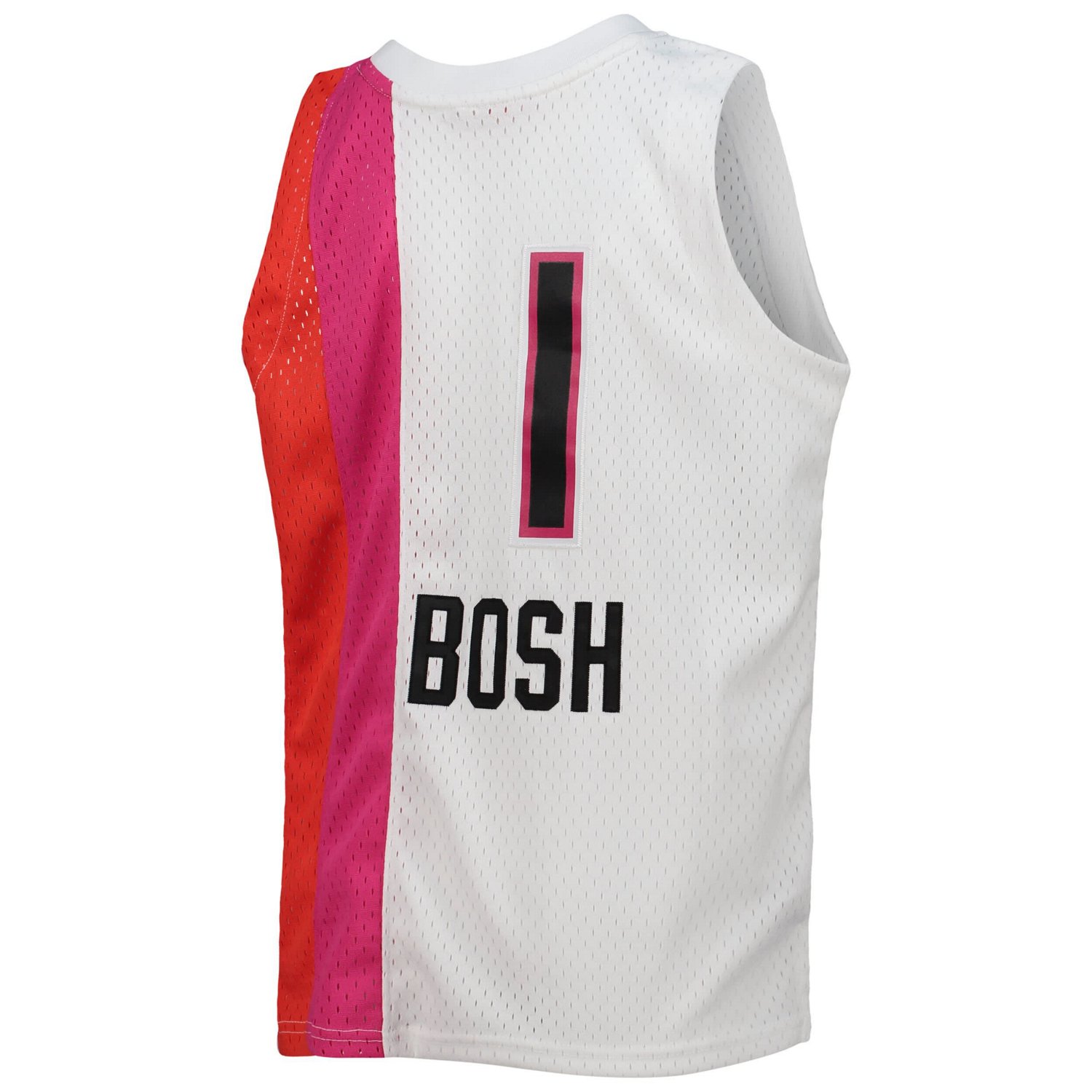Youth Mitchell  Ness Chris Bosh Miami Heat 2011/12 Hardwood Classics Swingman Jersey                                             - view number 3