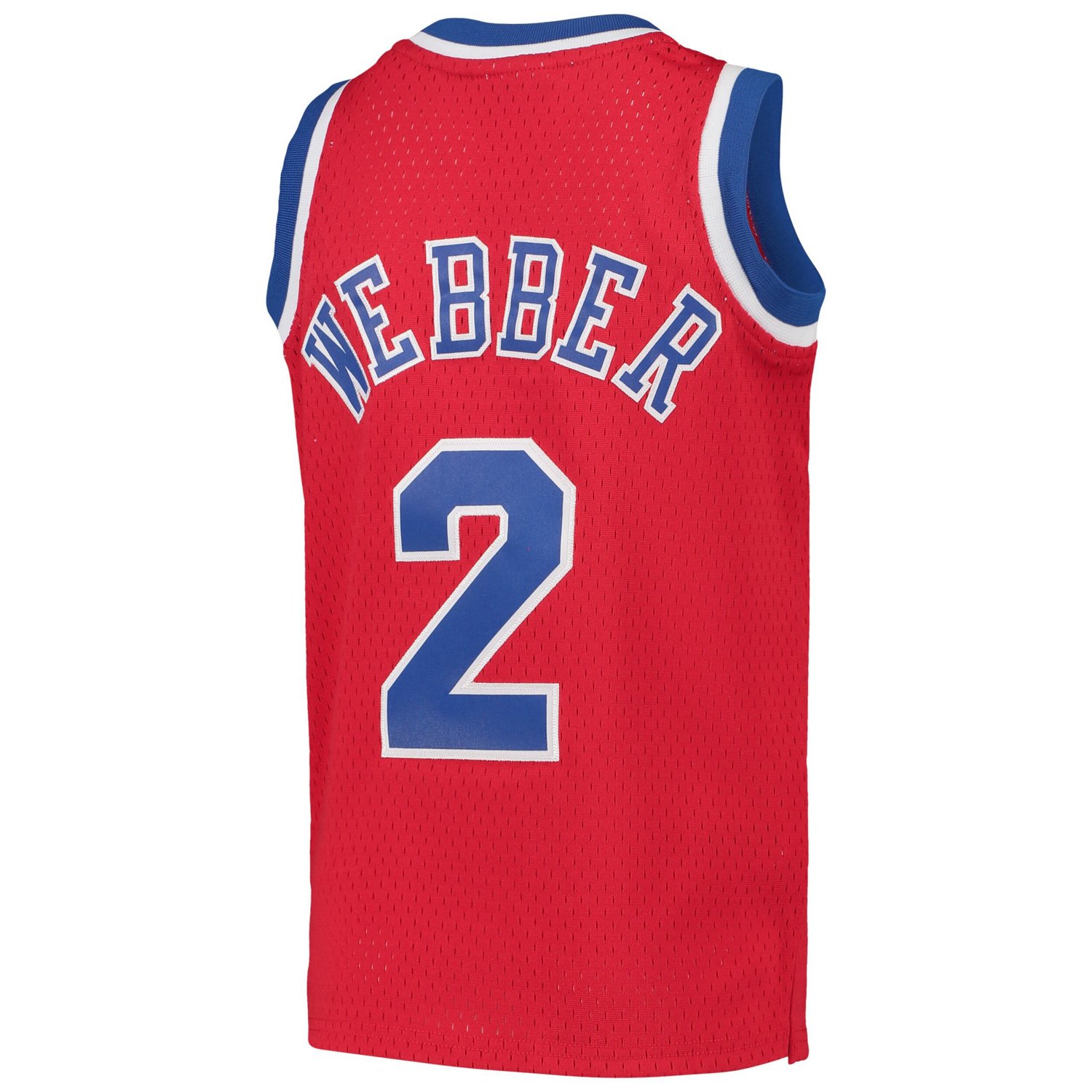Youth Mitchell  Ness Chris Webber Washington Bullets 1994/95 Hardwood Classics Swingman Jersey                                   - view number 3