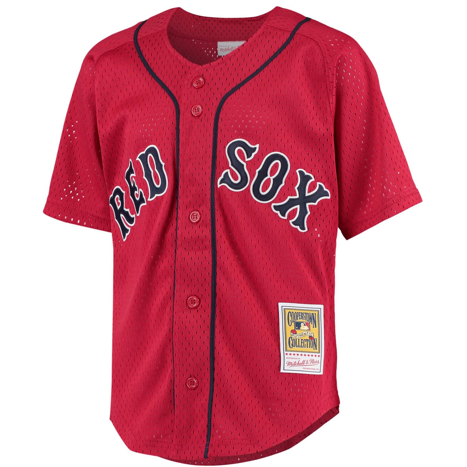 Youth Mitchell Ness David Ortiz Boston Sox Cooperstown Collection Batting Practice Jersey Academy
