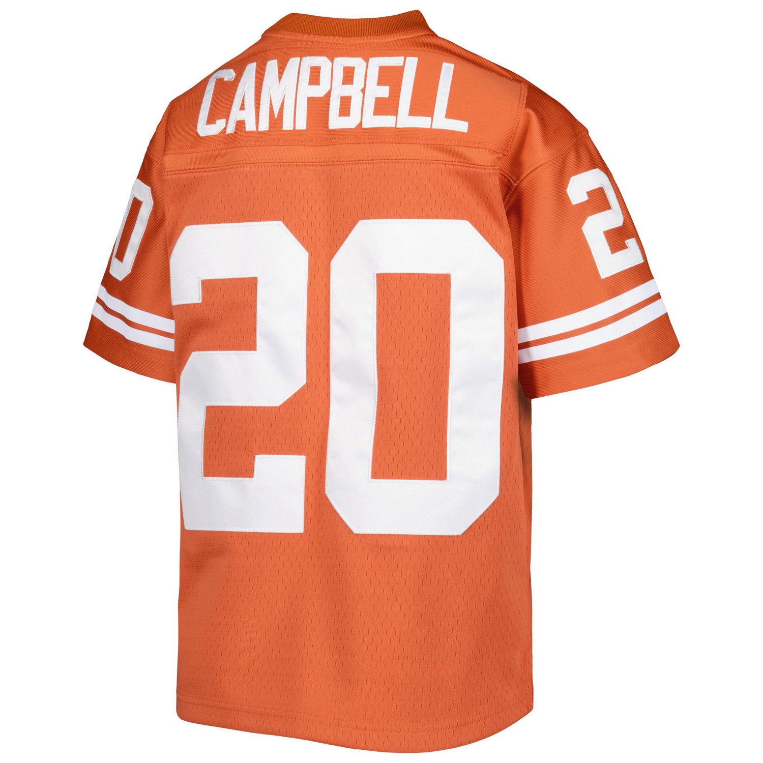 Youth Mitchell  Ness Earl Campbell Texas Texas Longhorns Throwback Jersey - view number 3
